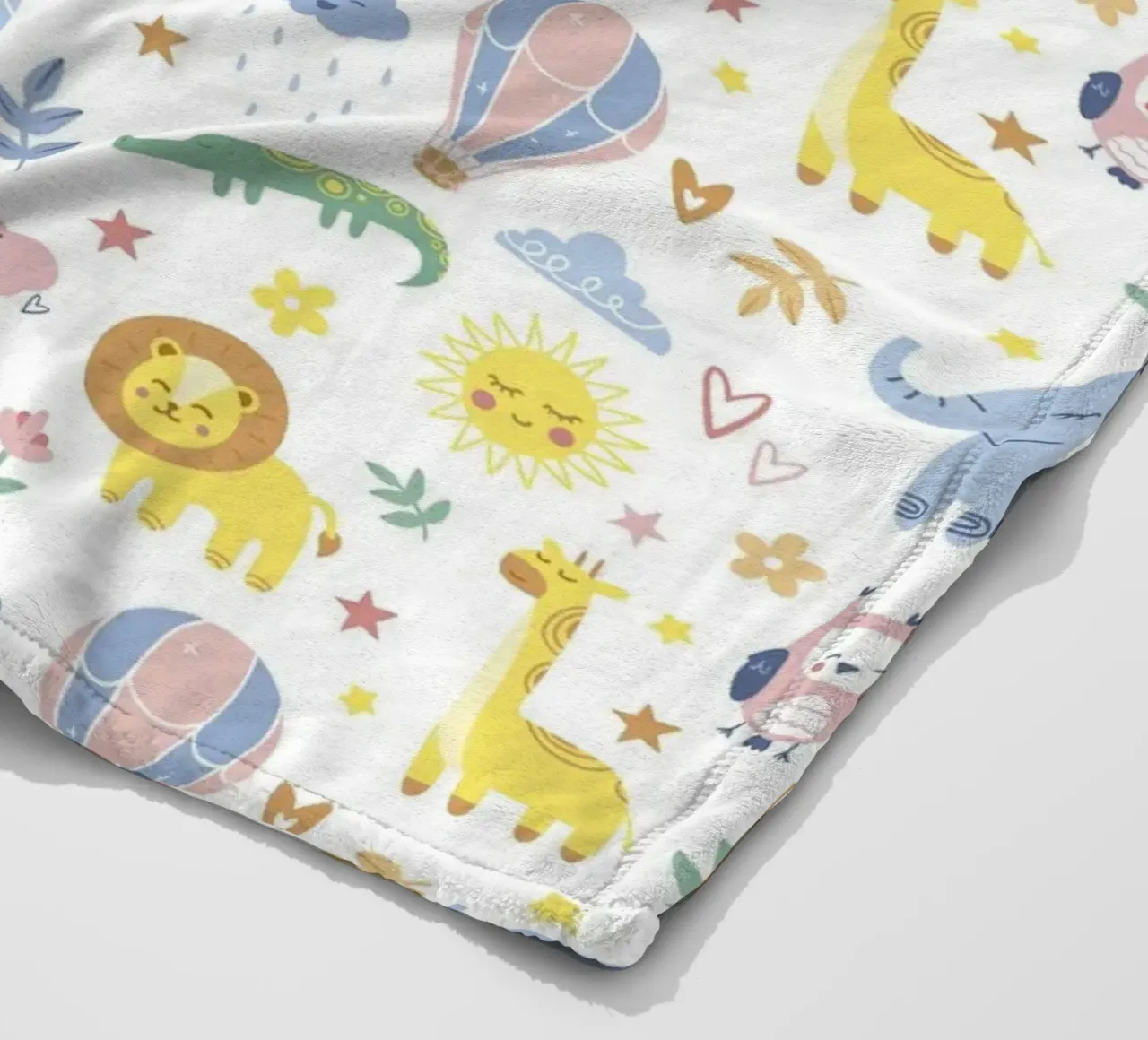 Modello di animale per bambini coperta in pile da The joy of home