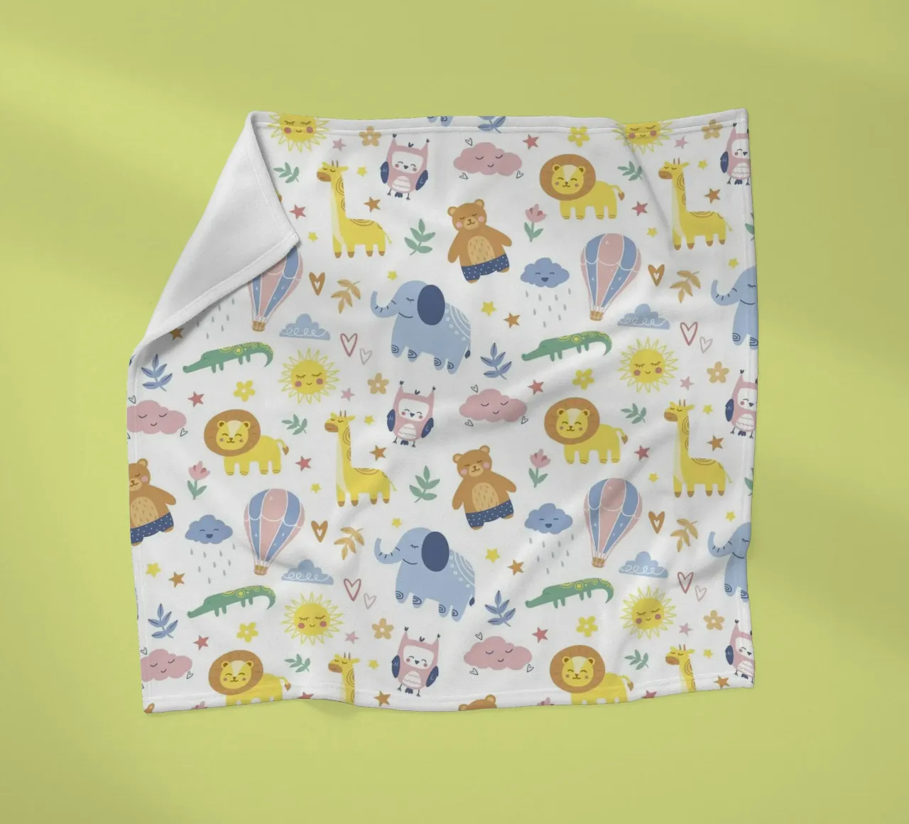Modello di animale per bambini coperta in pile da The joy of home