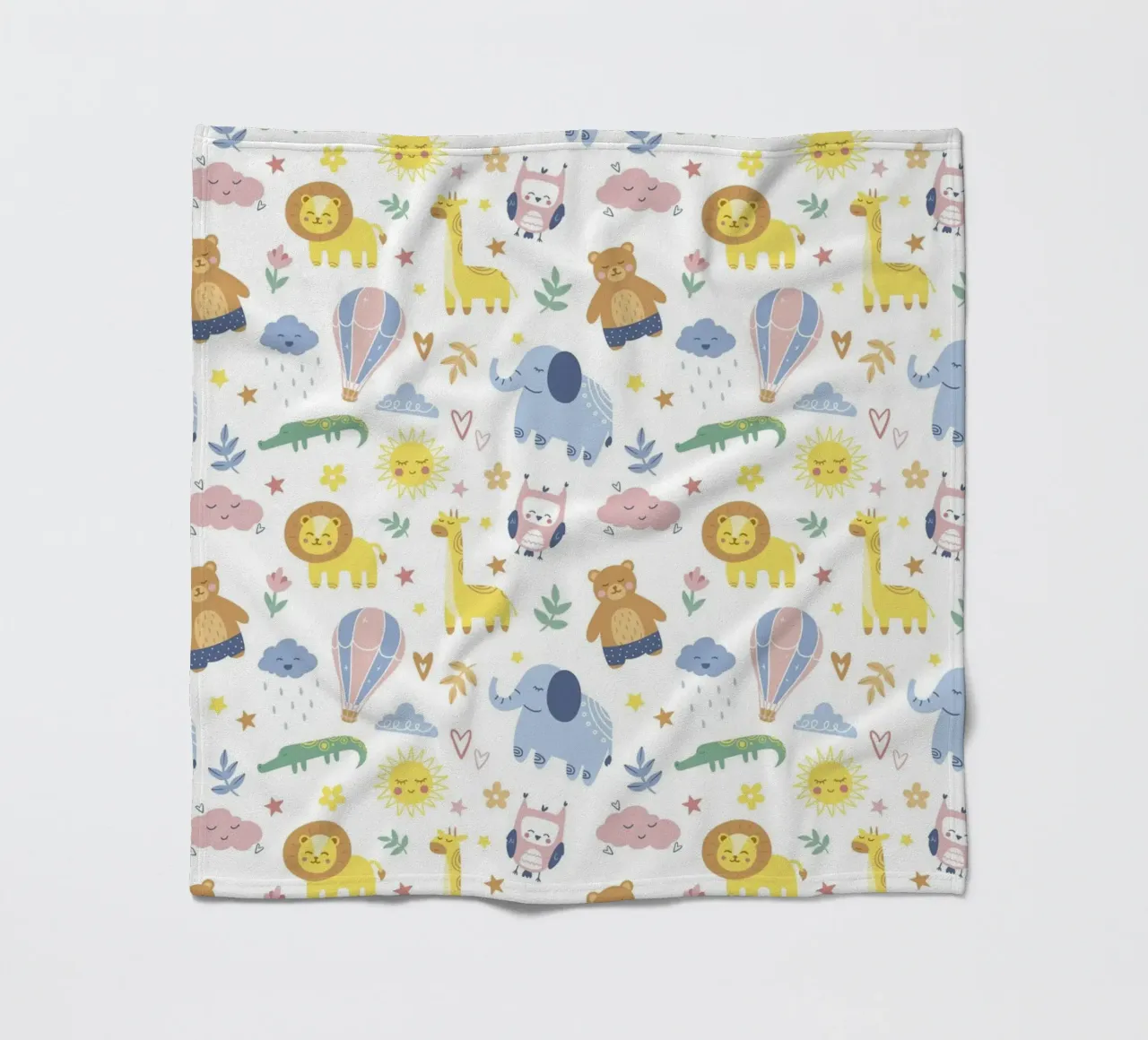 Modello di animale per bambini coperta in pile da The joy of home