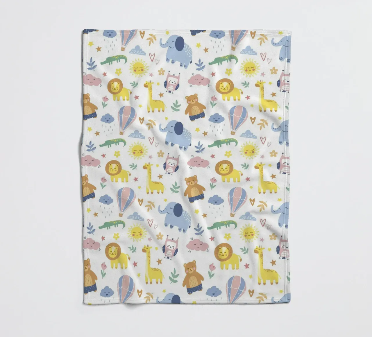 Modello di animale per bambini coperta in pile da The joy of home