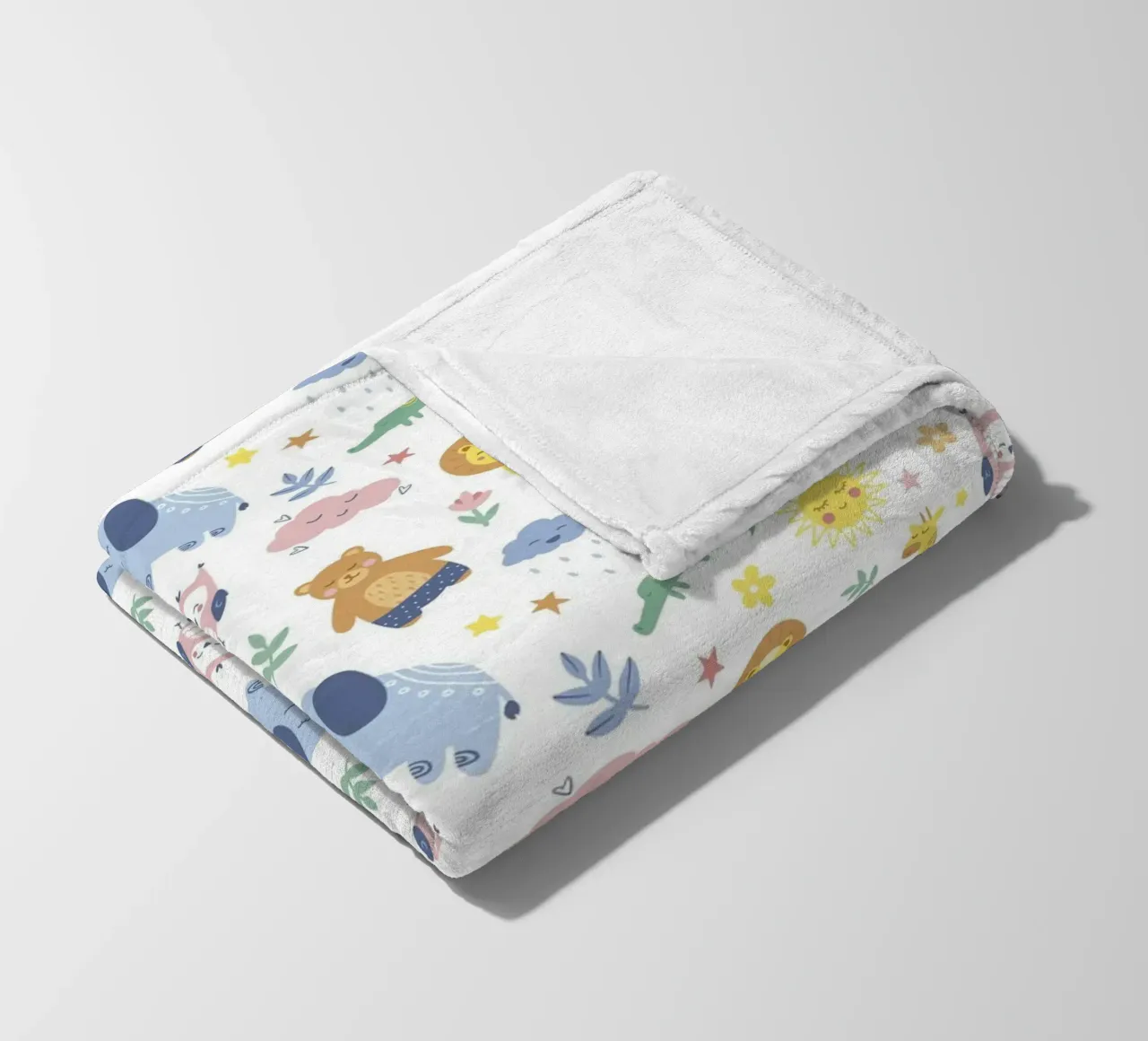 Modello di animale per bambini coperta in pile da The joy of home
