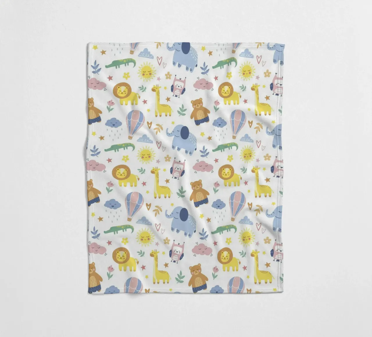 Modello di animale per bambini coperta in pile da The joy of home