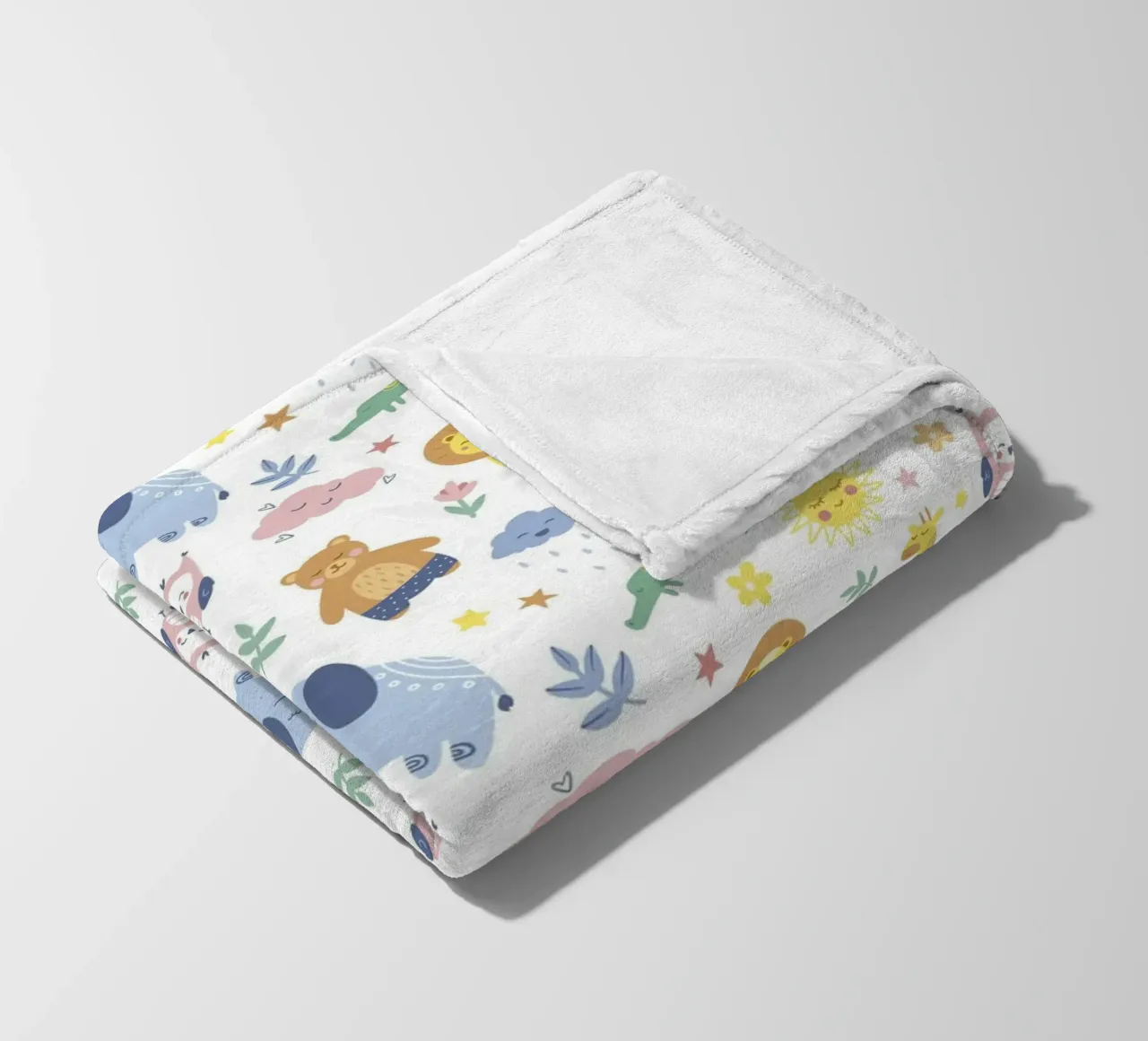 Modello di animale per bambini coperta in pile da The joy of home