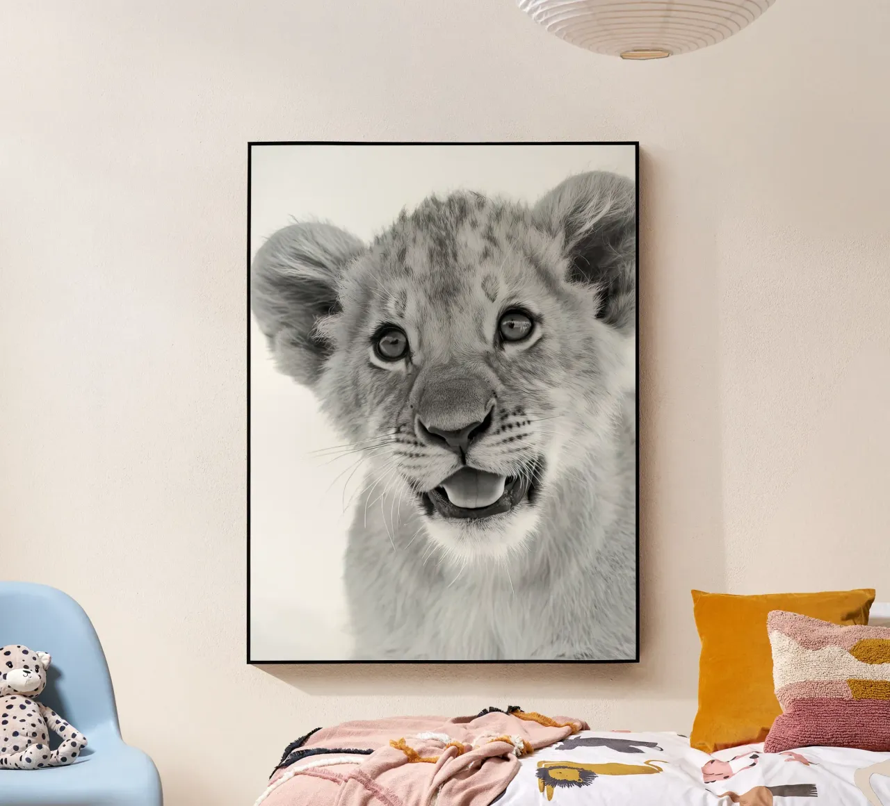 Giovane leone plexiglass da 🎁 NOBELART