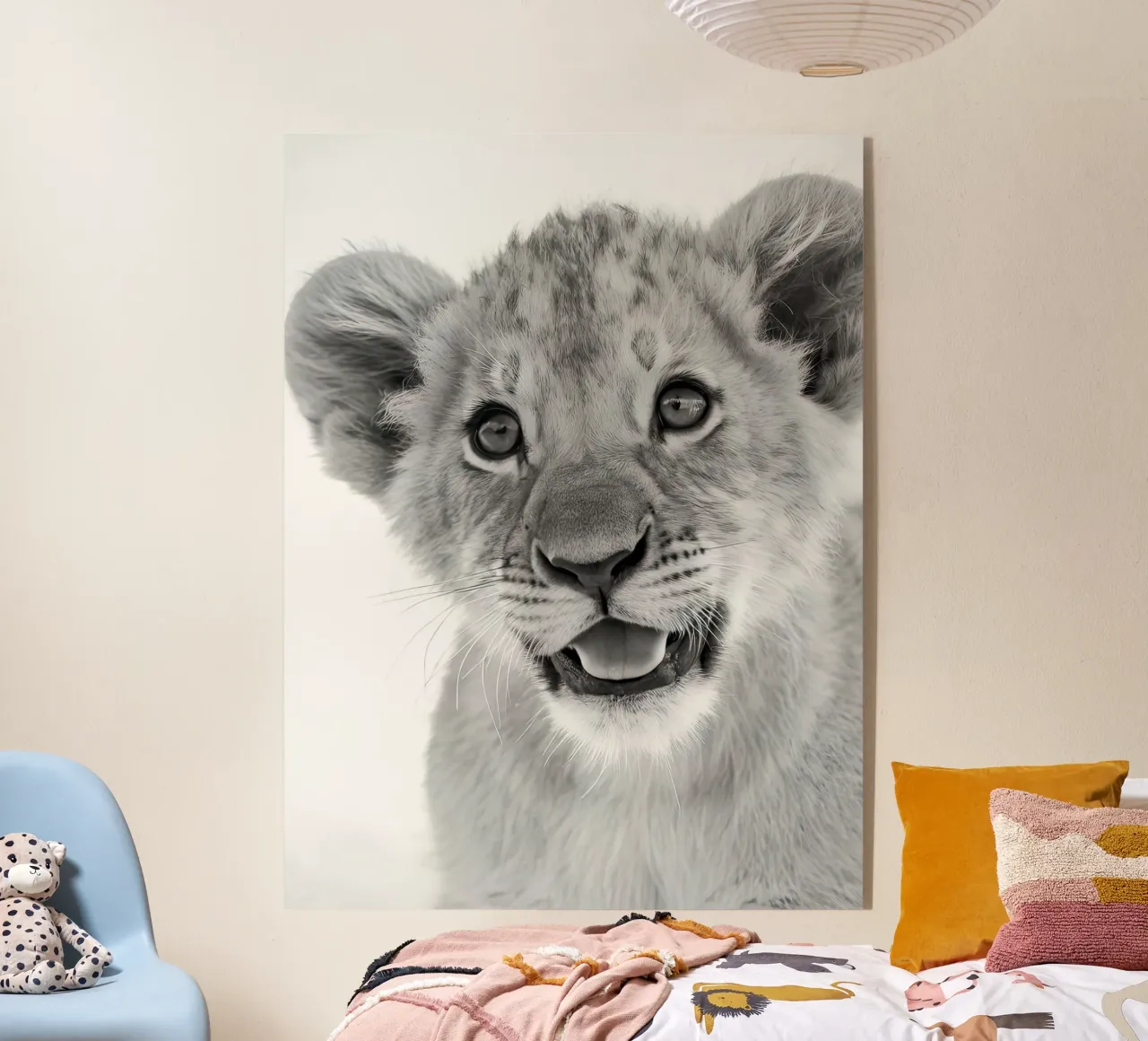 Giovane leone plexiglass da 🎁 NOBELART