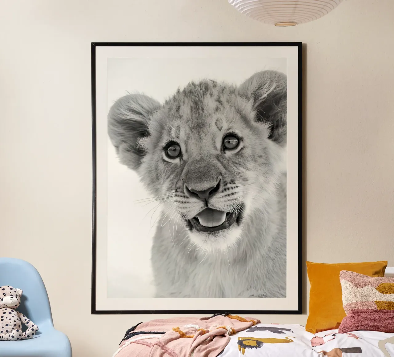 Giovane leone poster da 🎁 NOBELART