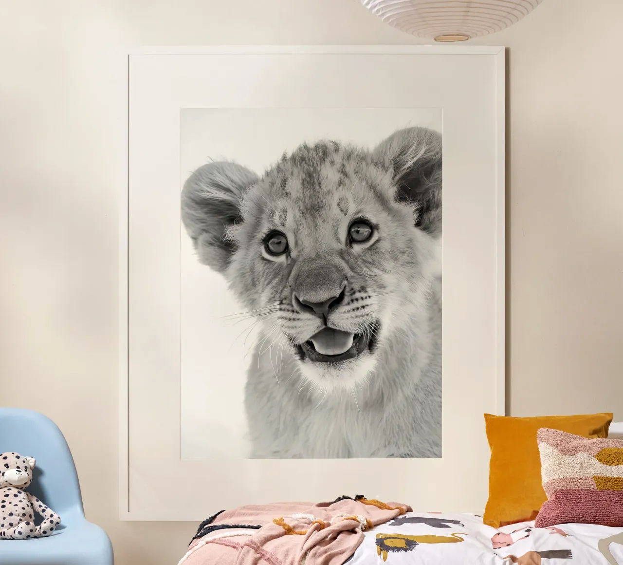 Giovane leone poster da 🎁 NOBELART