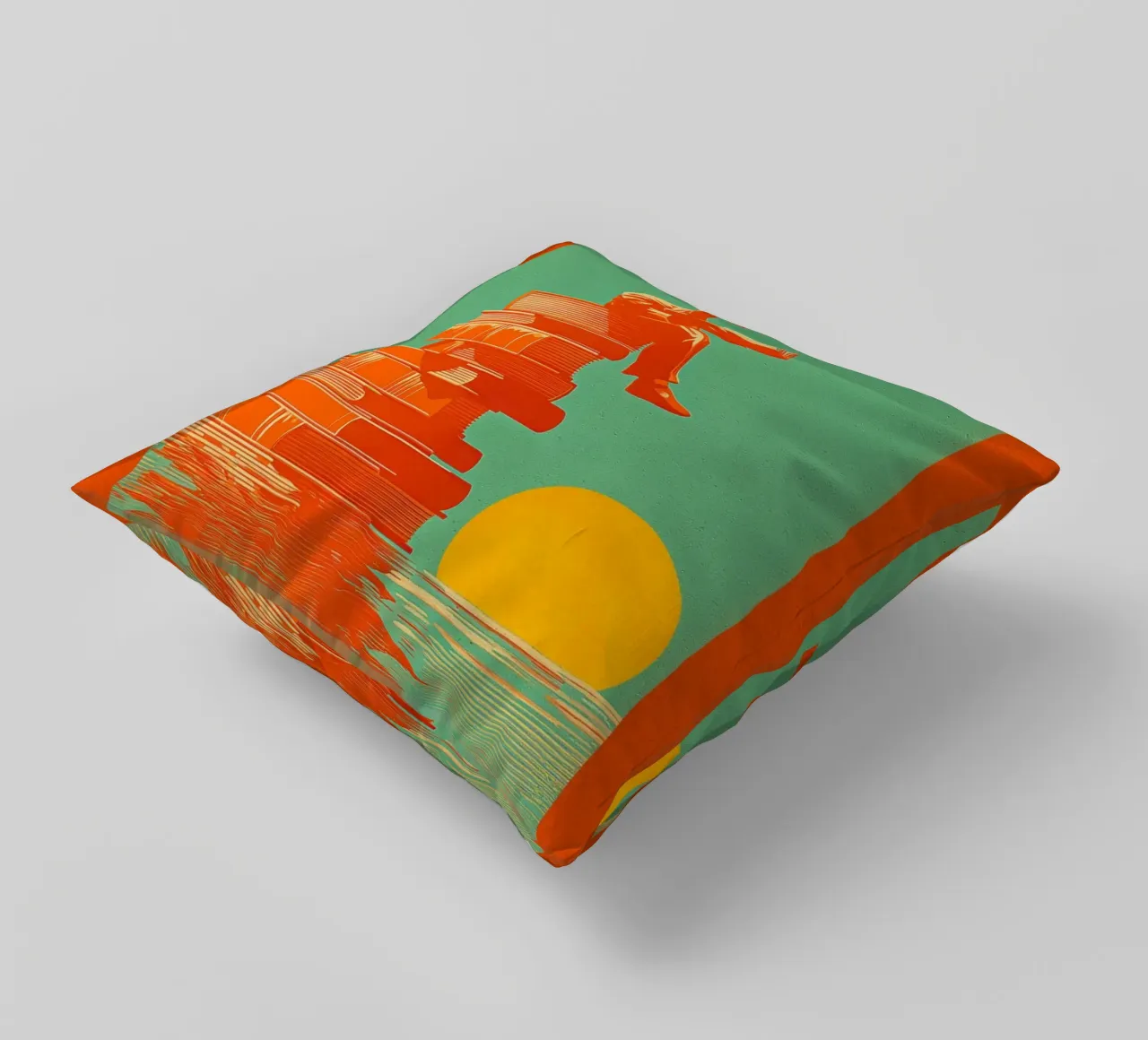 Reading Boy N0 02 cuscino da lazydaypaper