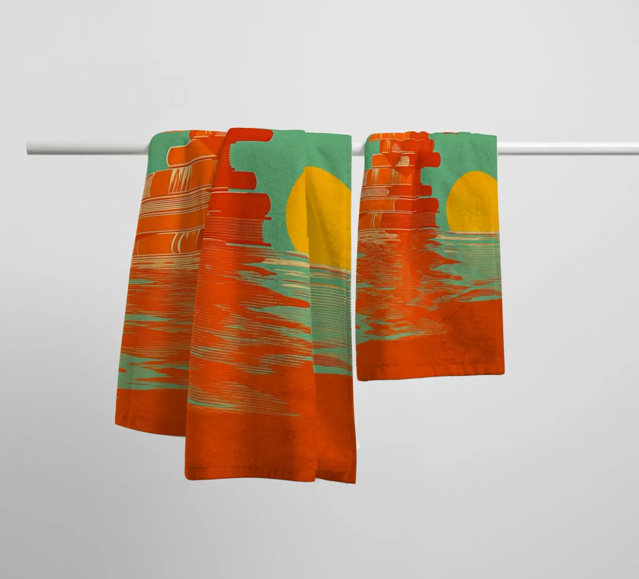 Reading Boy N0 02 asciugamano da bagno da lazydaypaper