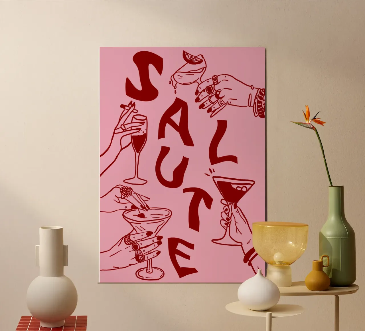 Salute ll poster da Happy Star Club