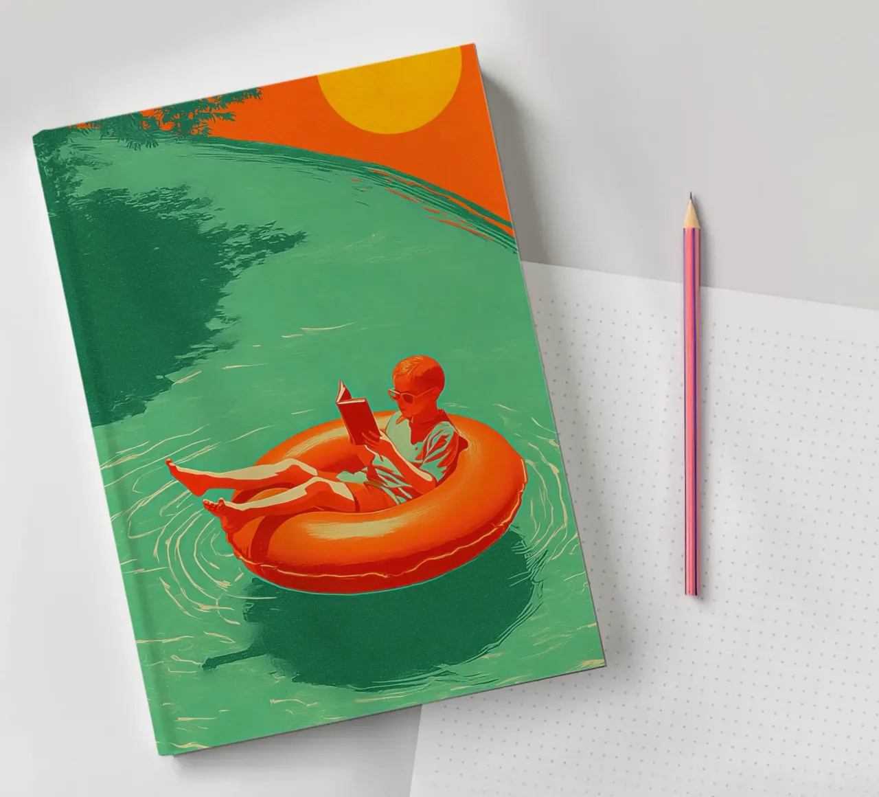 Reading Boy No 03 diario da lazydaypaper