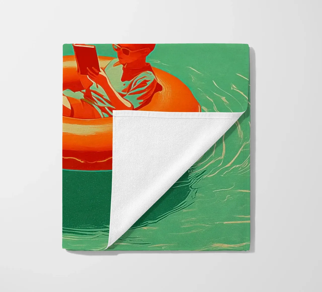 Reading Boy No 03 telo mare da lazydaypaper