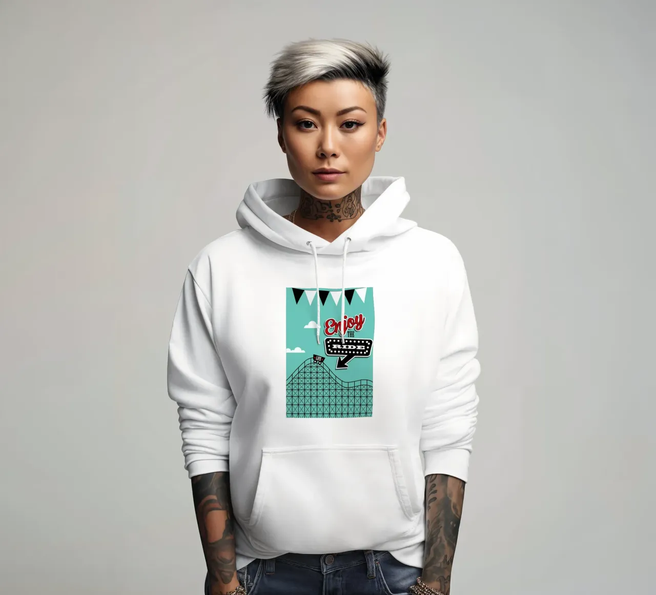 Enjoy sudadera con capucha de Trabolt Design