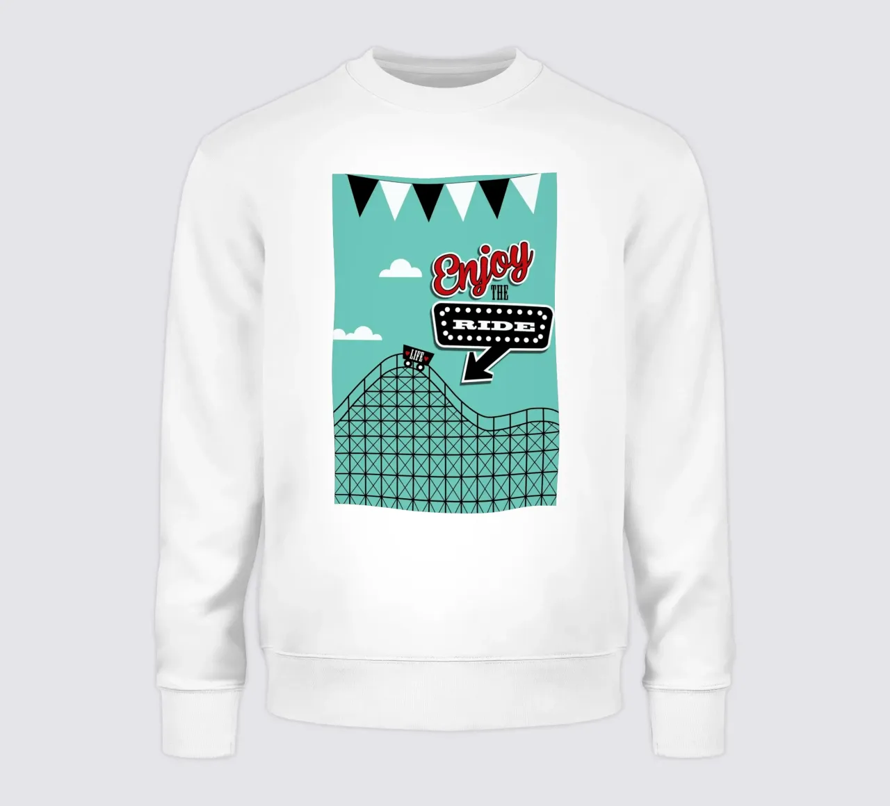 Enjoy sweatshirt van Trabolt Design