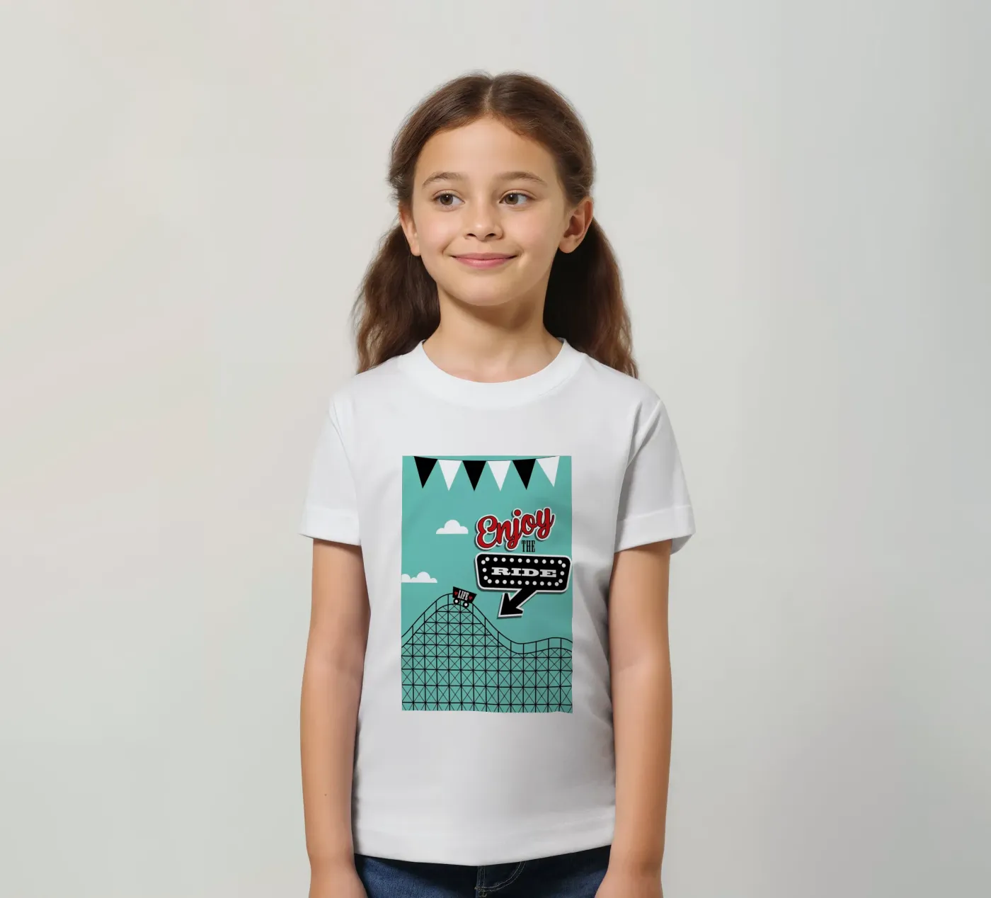 Enjoy t-shirt bambini da Trabolt Design