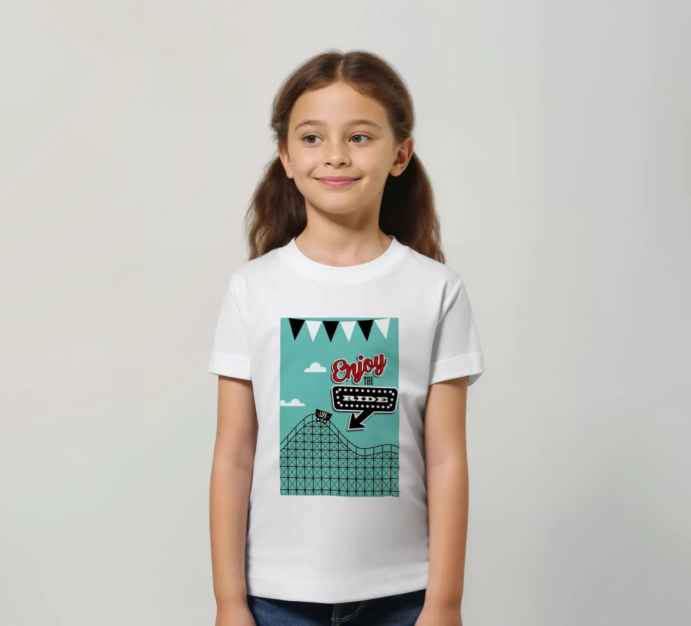 Enjoy t-shirt bambini da Trabolt Design