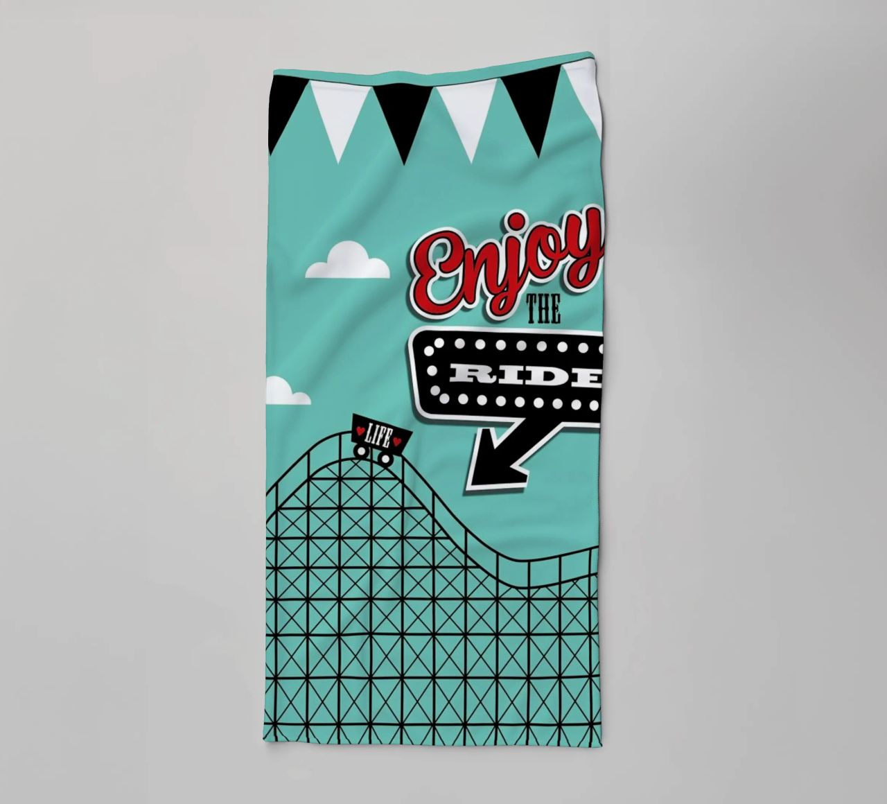 Enjoy towel by Trabolt Design