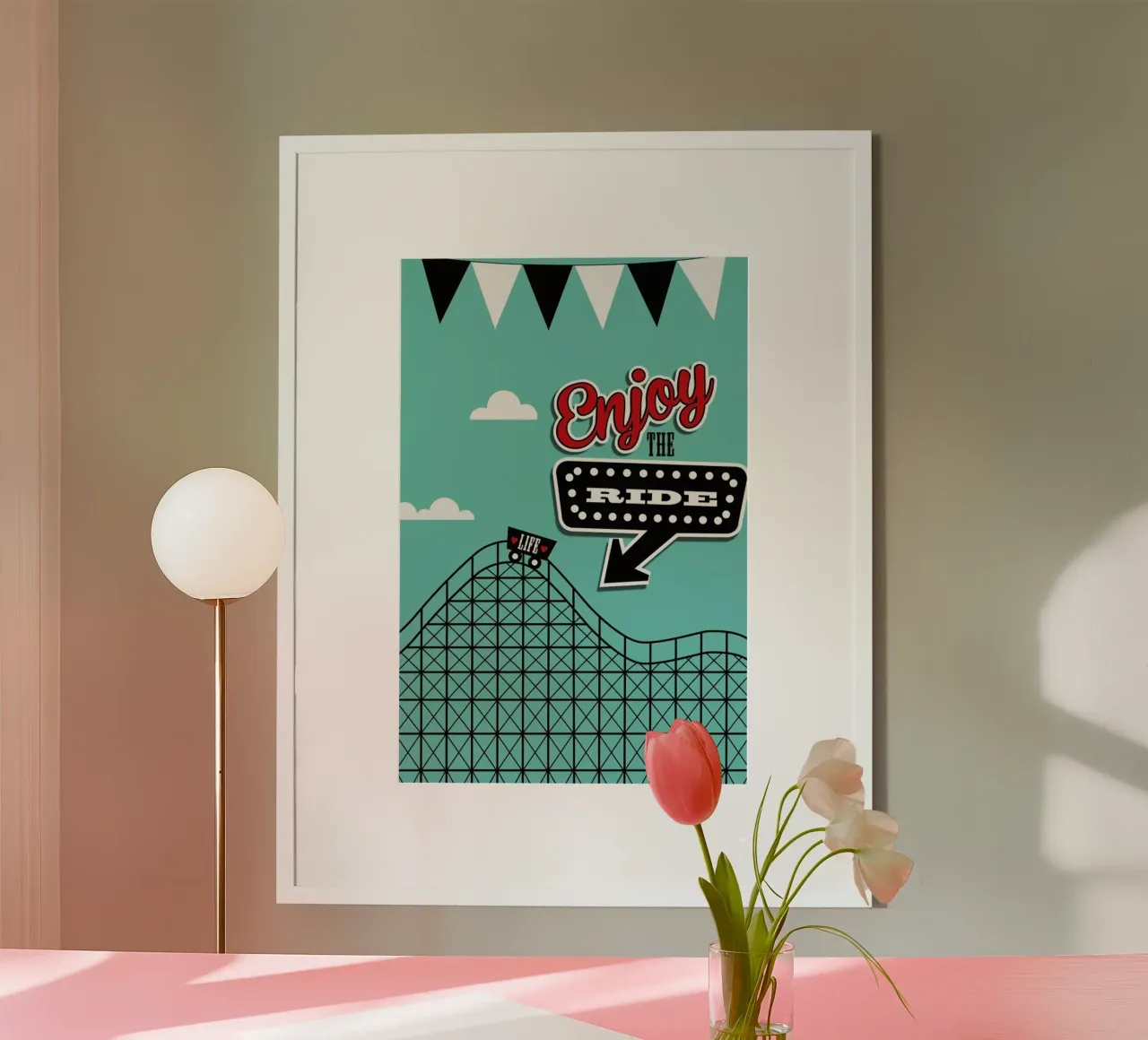 Enjoy poster da Trabolt Design