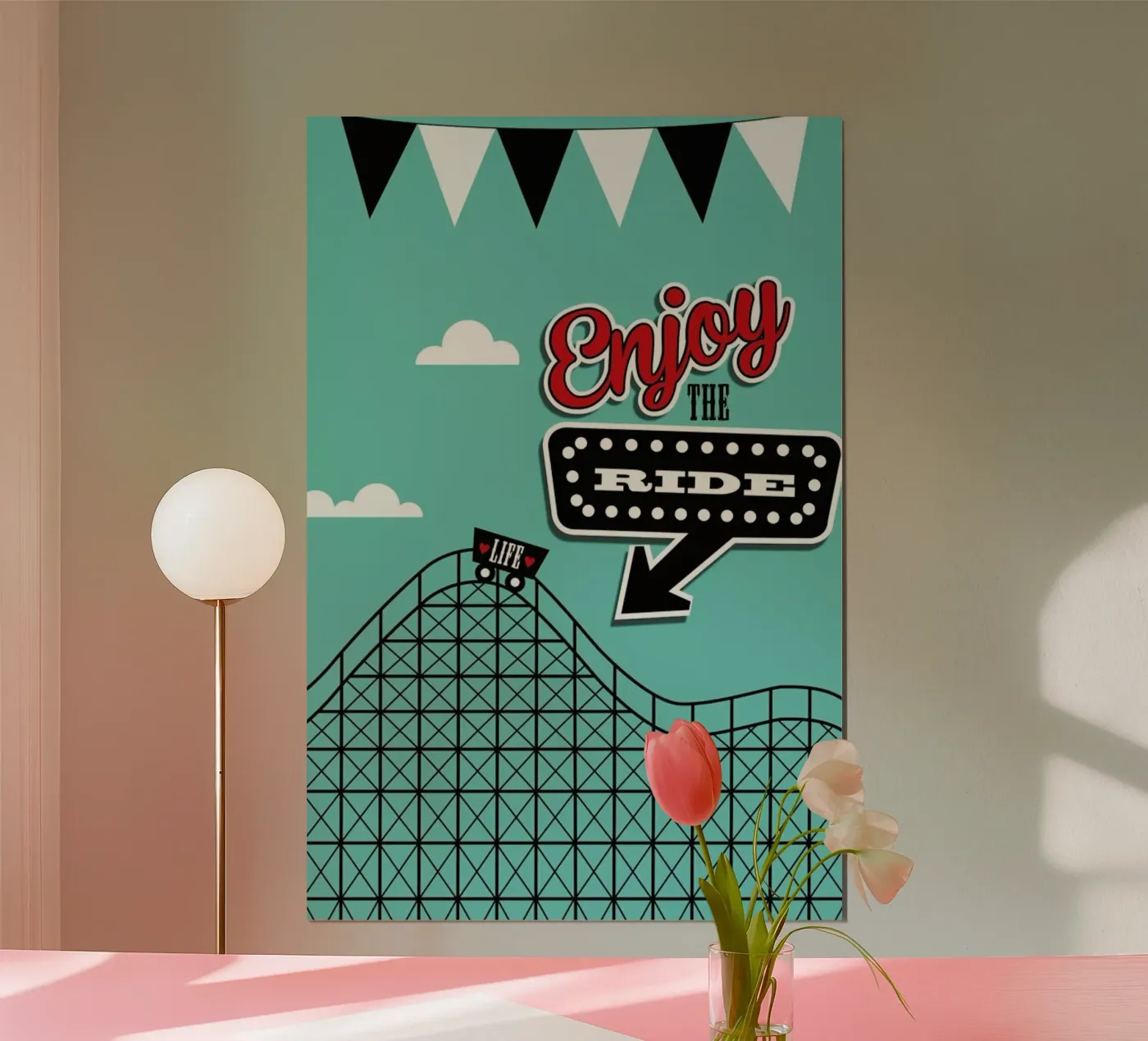 Enjoy Poster von Trabolt Design