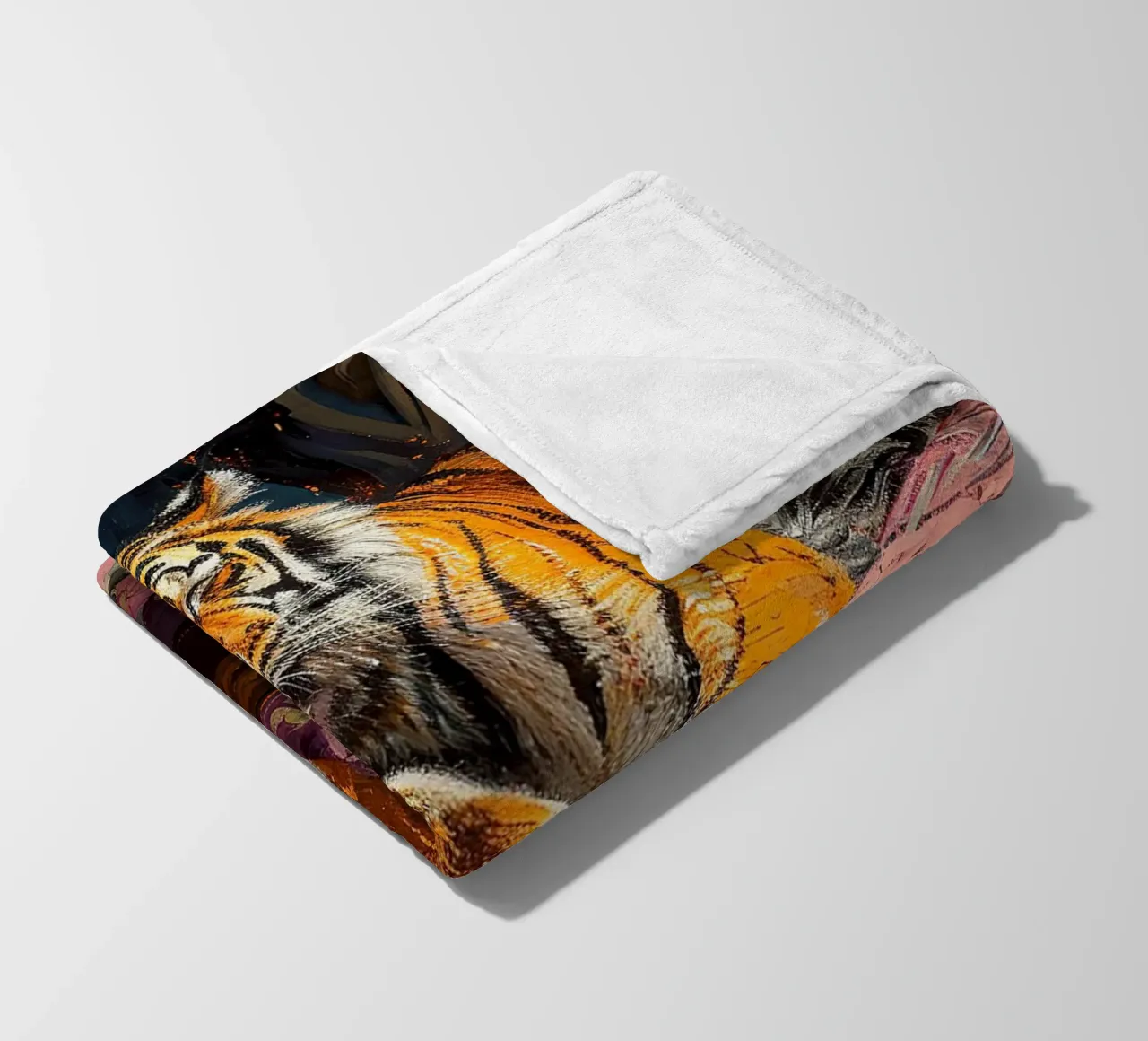Olio botanico rilassante Tiger Jungle Sleep Sofa coperta in pile da Euphoria Theresa