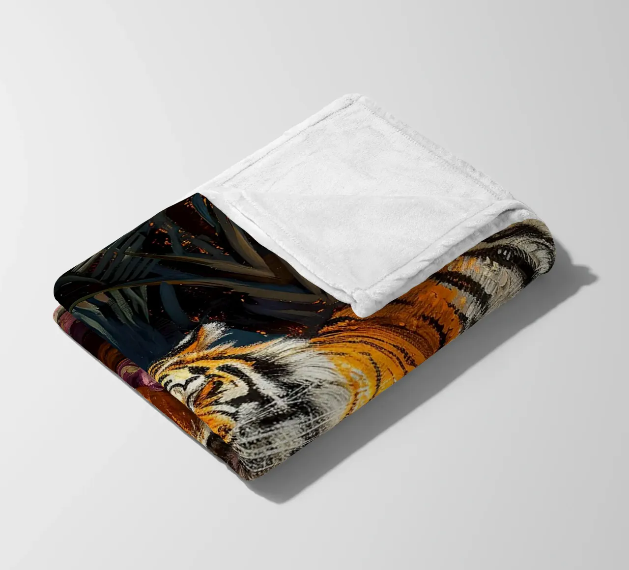 Olio botanico rilassante Tiger Jungle Sleep Sofa coperta in pile da Euphoria Theresa
