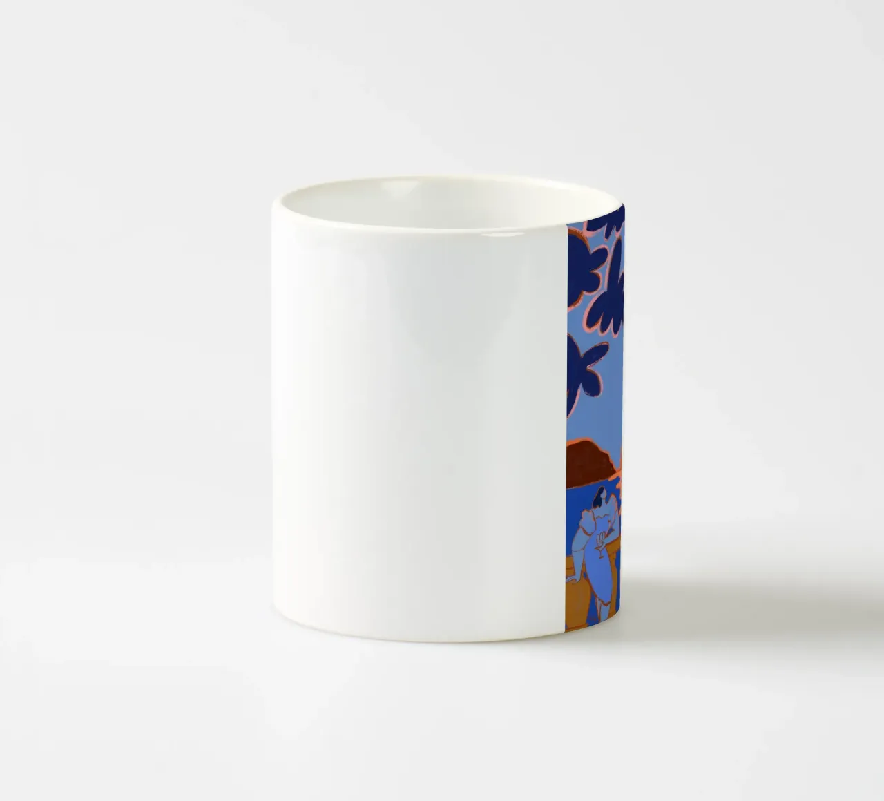 Conversazione al crepuscolo tazza in ceramica da Arty Guava