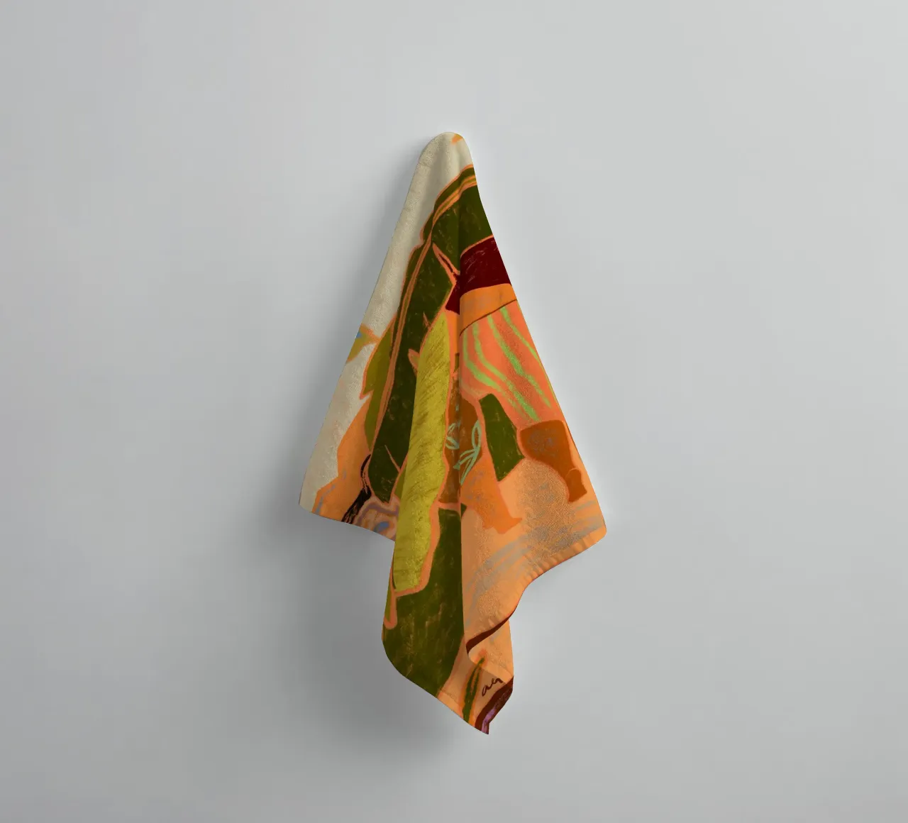 Under her Shade towel by Arty Guava