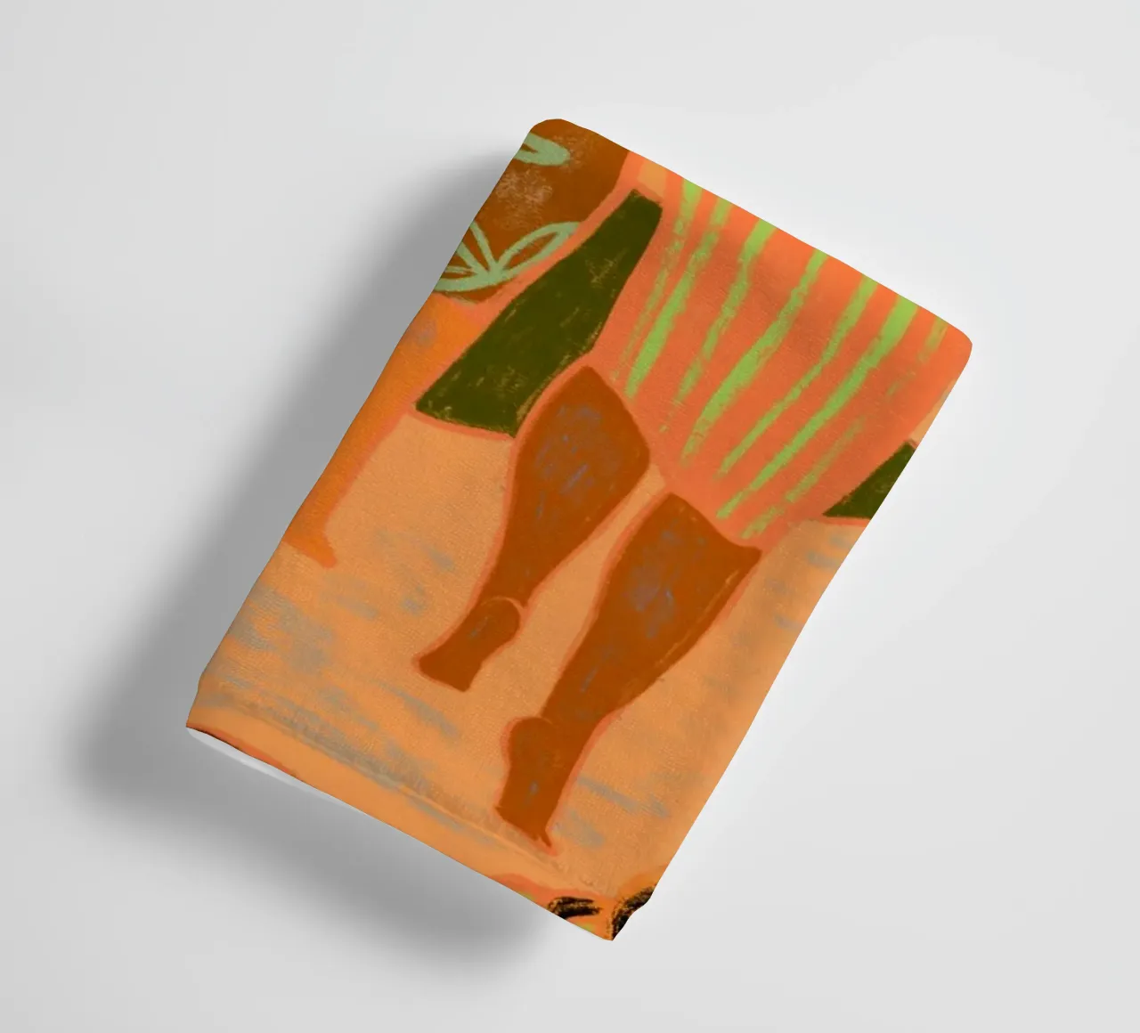 Under her Shade towel by Arty Guava