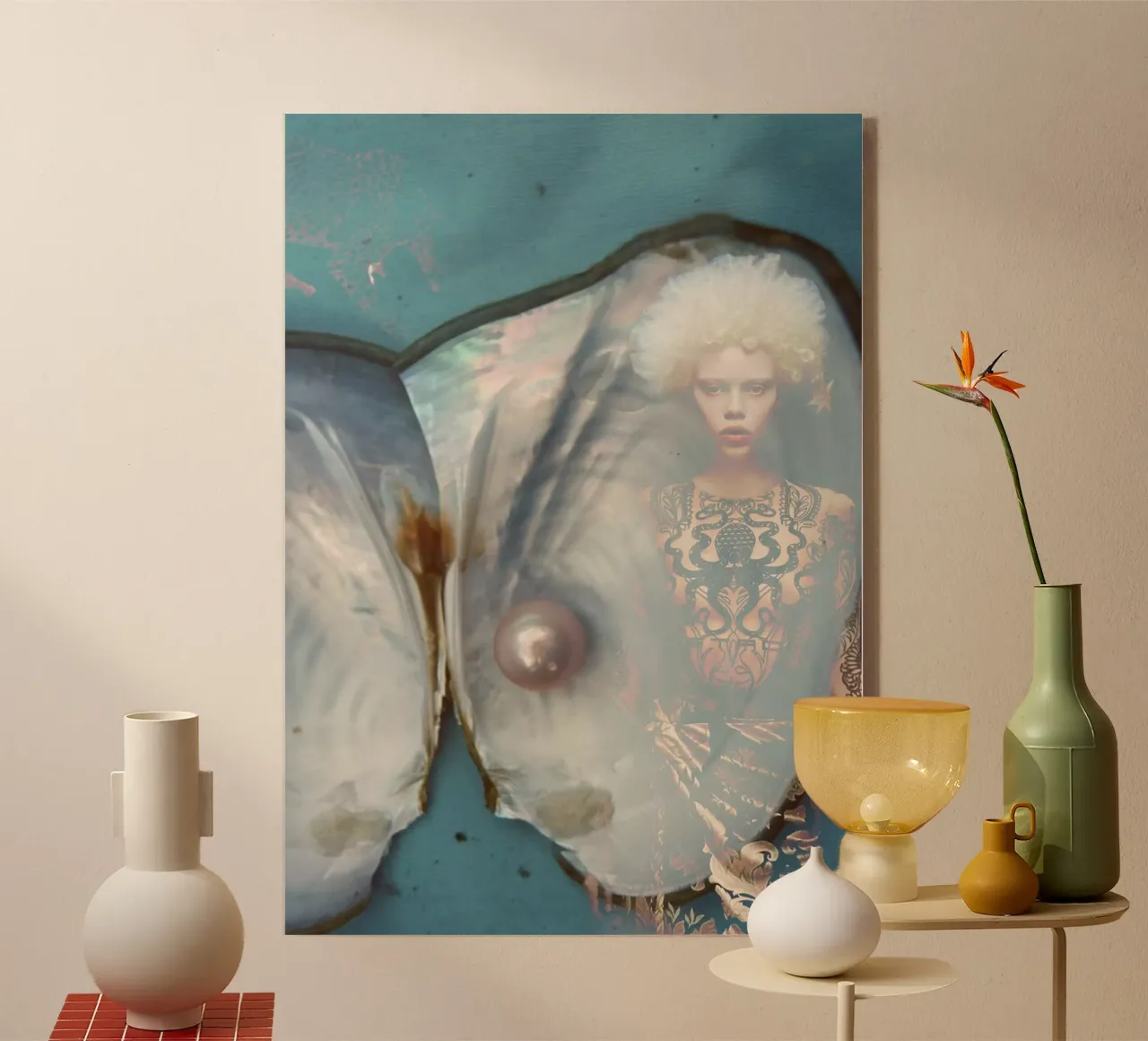 Medusa acryl van dekonstruktiv