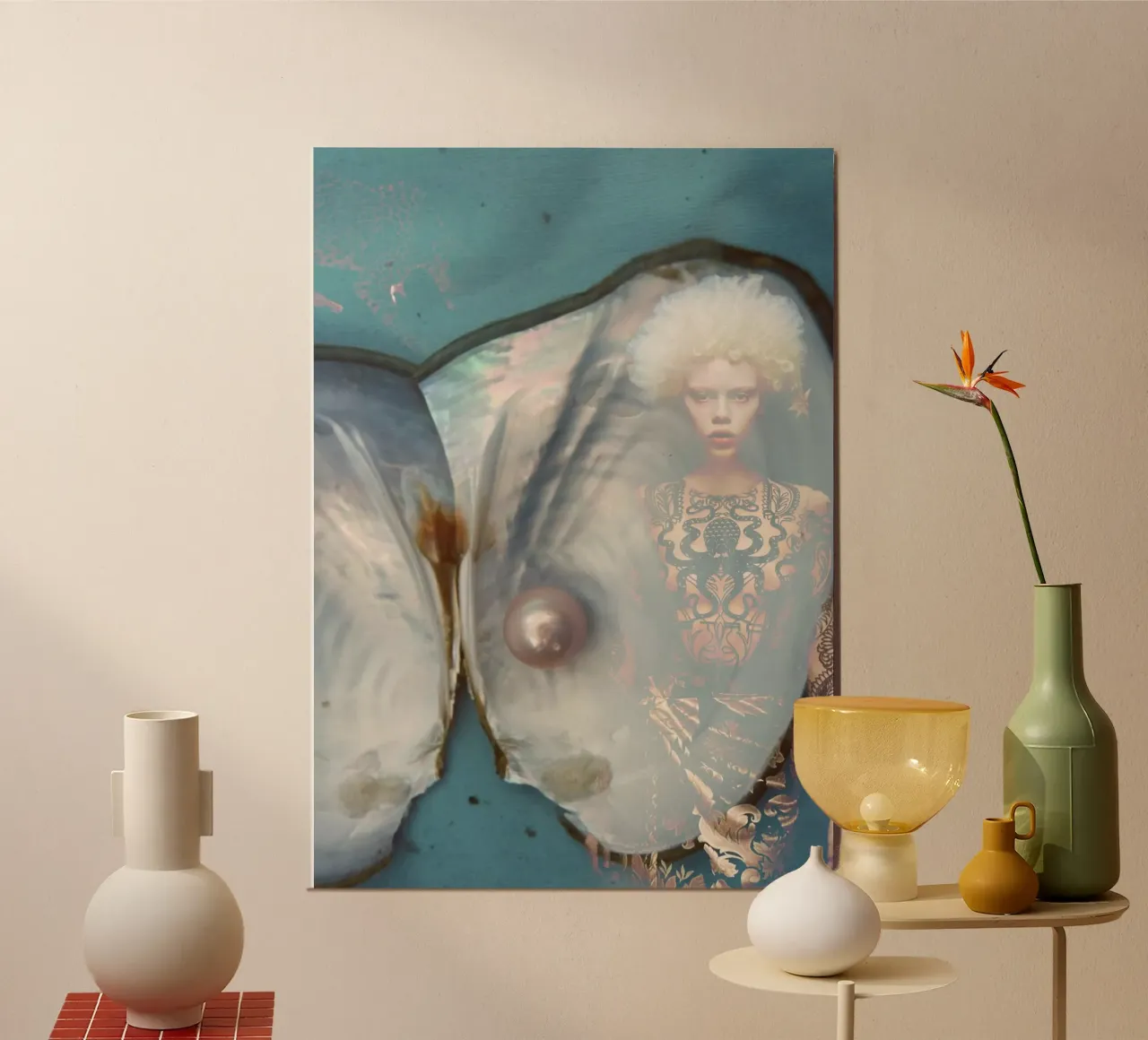 Medusa poster con telaio in alluminio da dekonstruktiv
