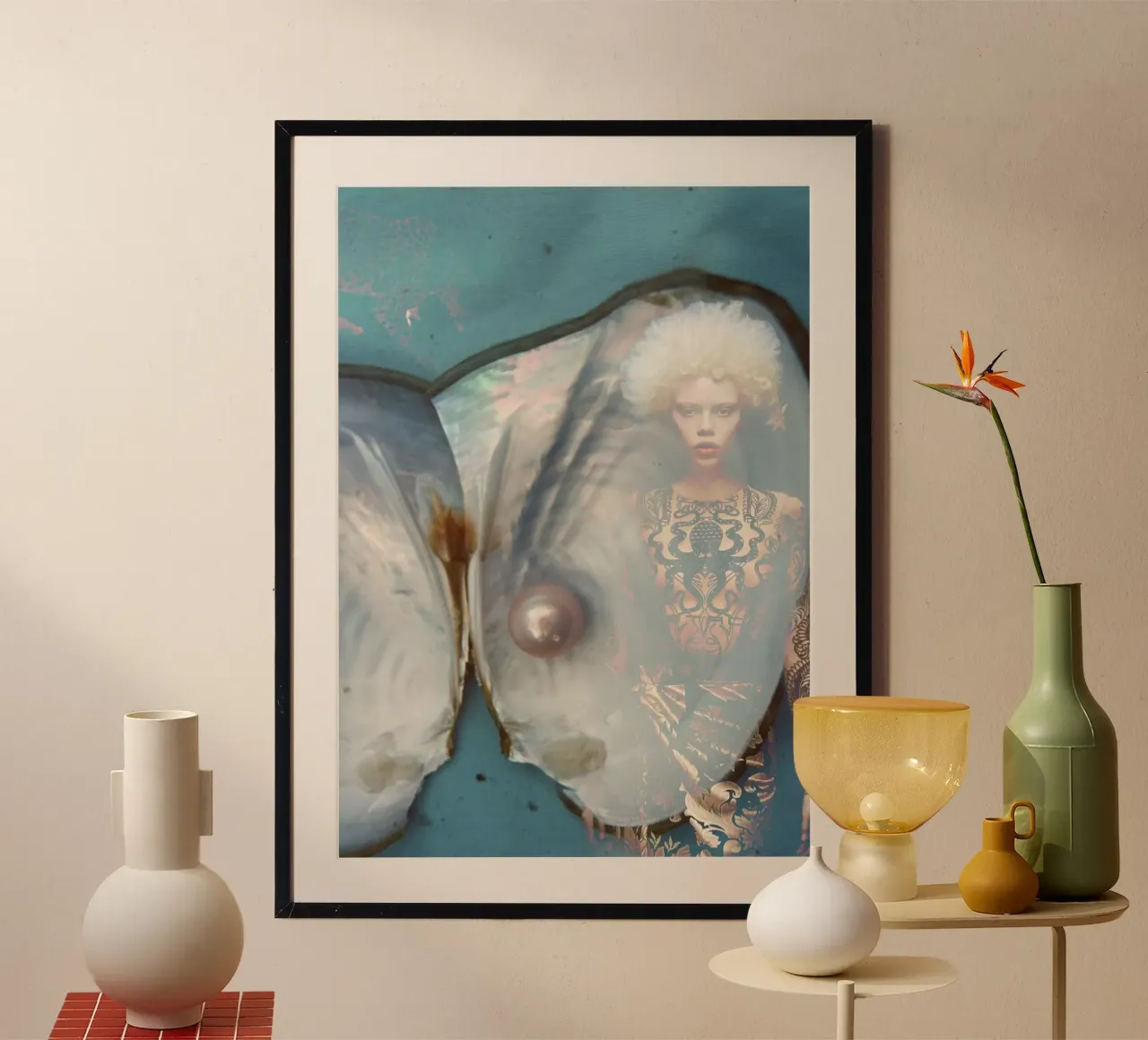 Medusa poster con telaio in alluminio da dekonstruktiv