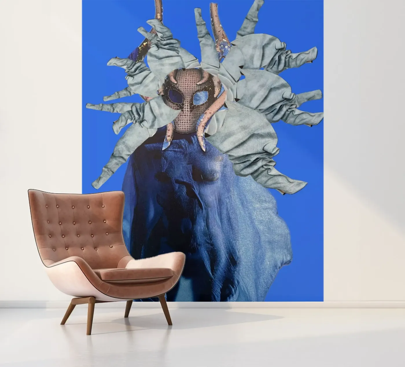 Monstera fotobehang van dekonstruktiv