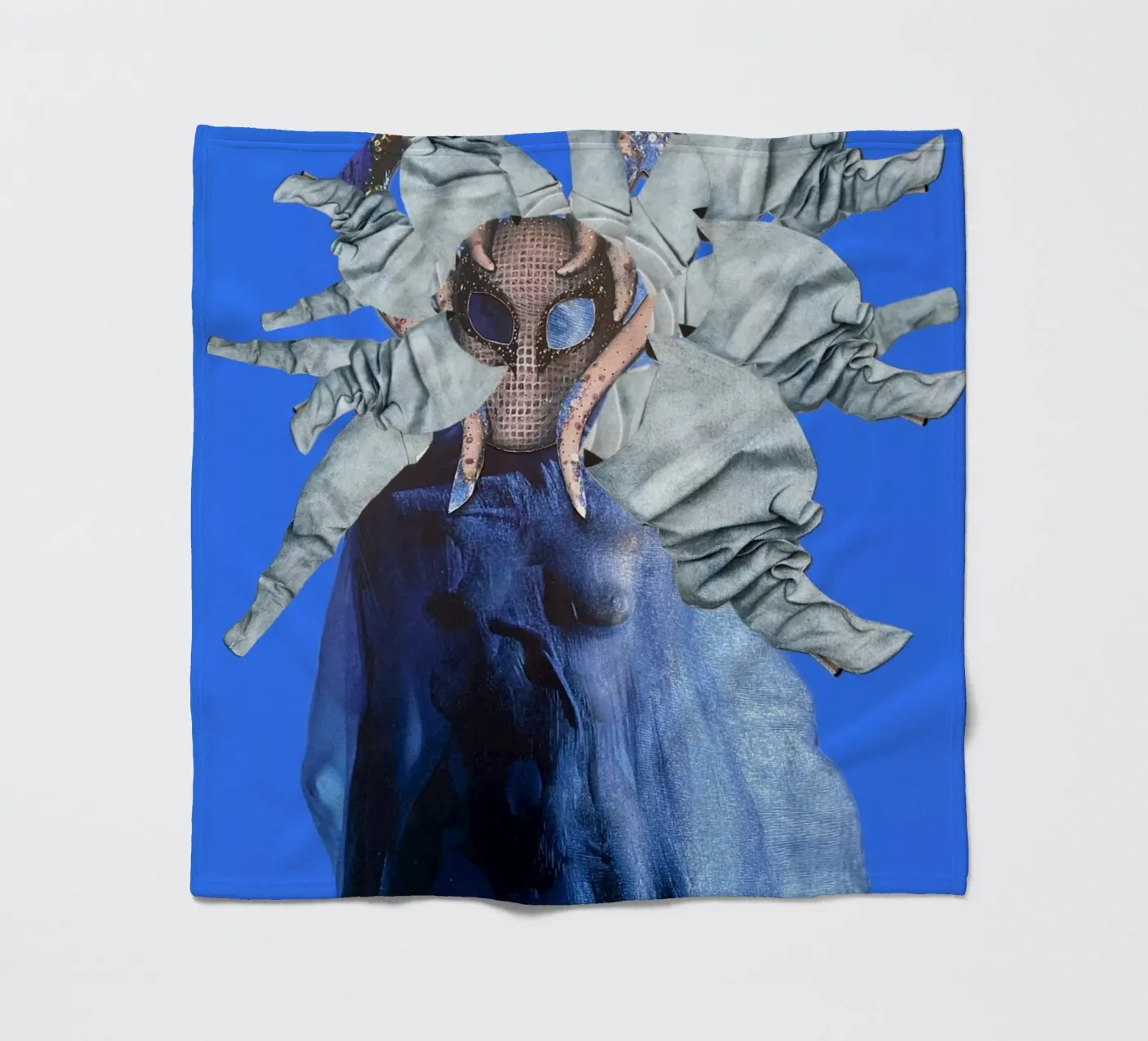 Monstera Fleecedecke von dekonstruktiv