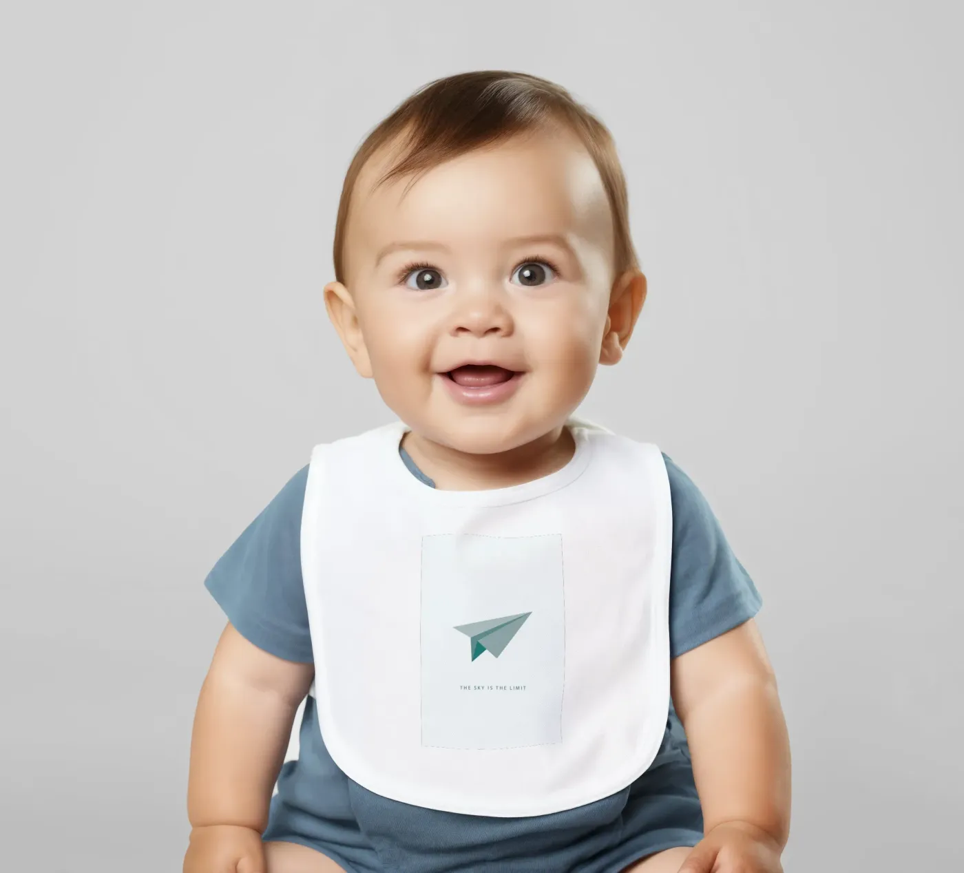 Fly baby bib by Trabolt Design
