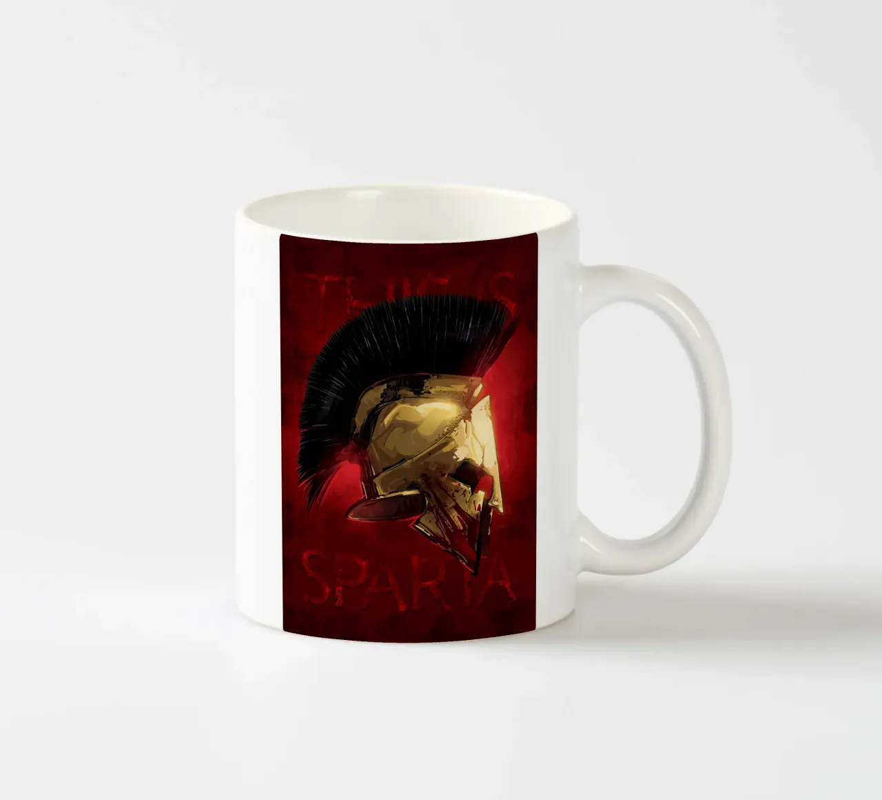 This Is Sparta tazza in ceramica da nabakumov