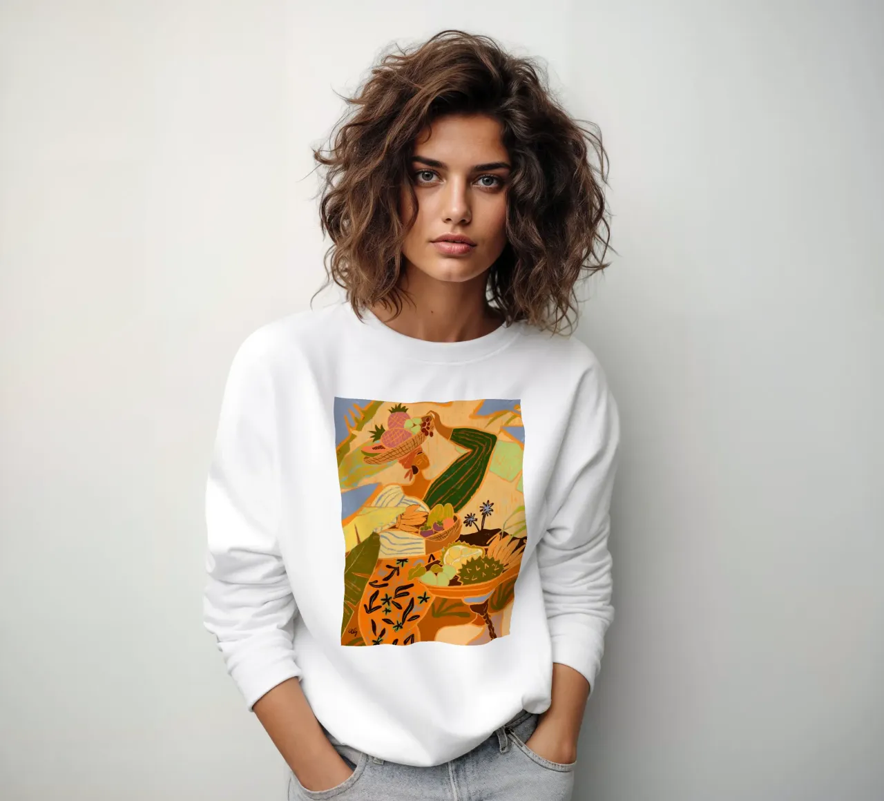 Stagione dell'abbondanza felpa da Arty Guava