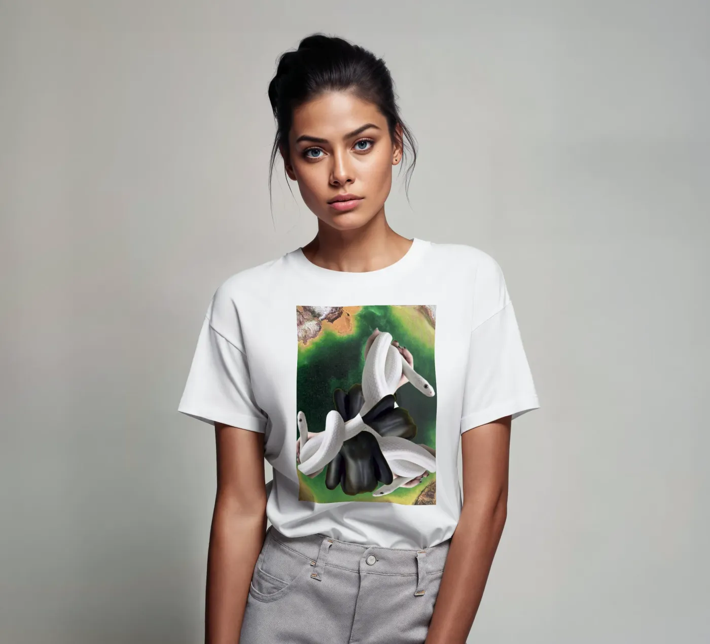Serpente t-shirt da dekonstruktiv