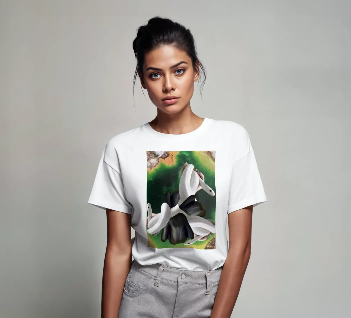 Serpente t-shirt da dekonstruktiv