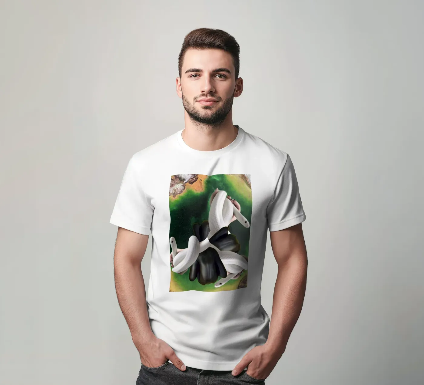 Serpente t-shirt da dekonstruktiv