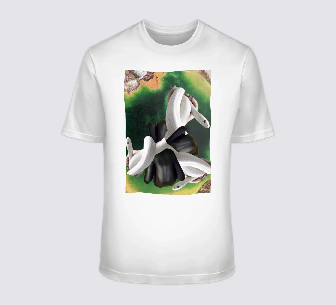 Serpente t-shirt da dekonstruktiv
