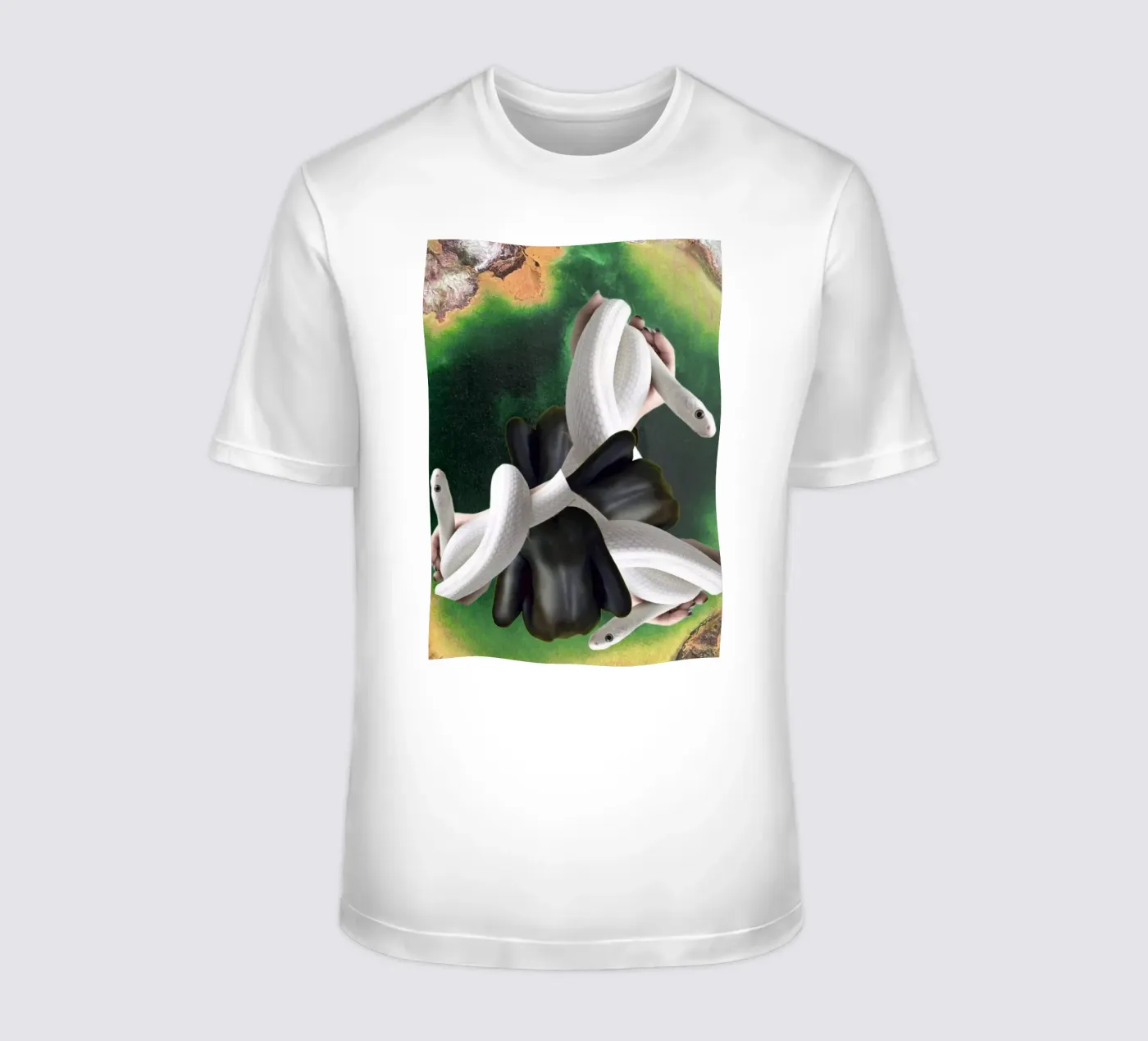 Serpente t-shirt da dekonstruktiv