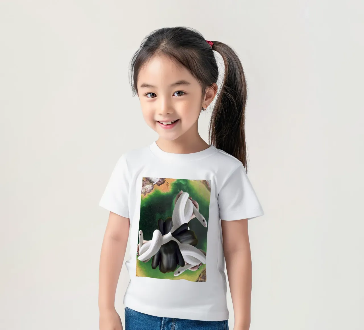 Serpente t-shirt bambini da dekonstruktiv
