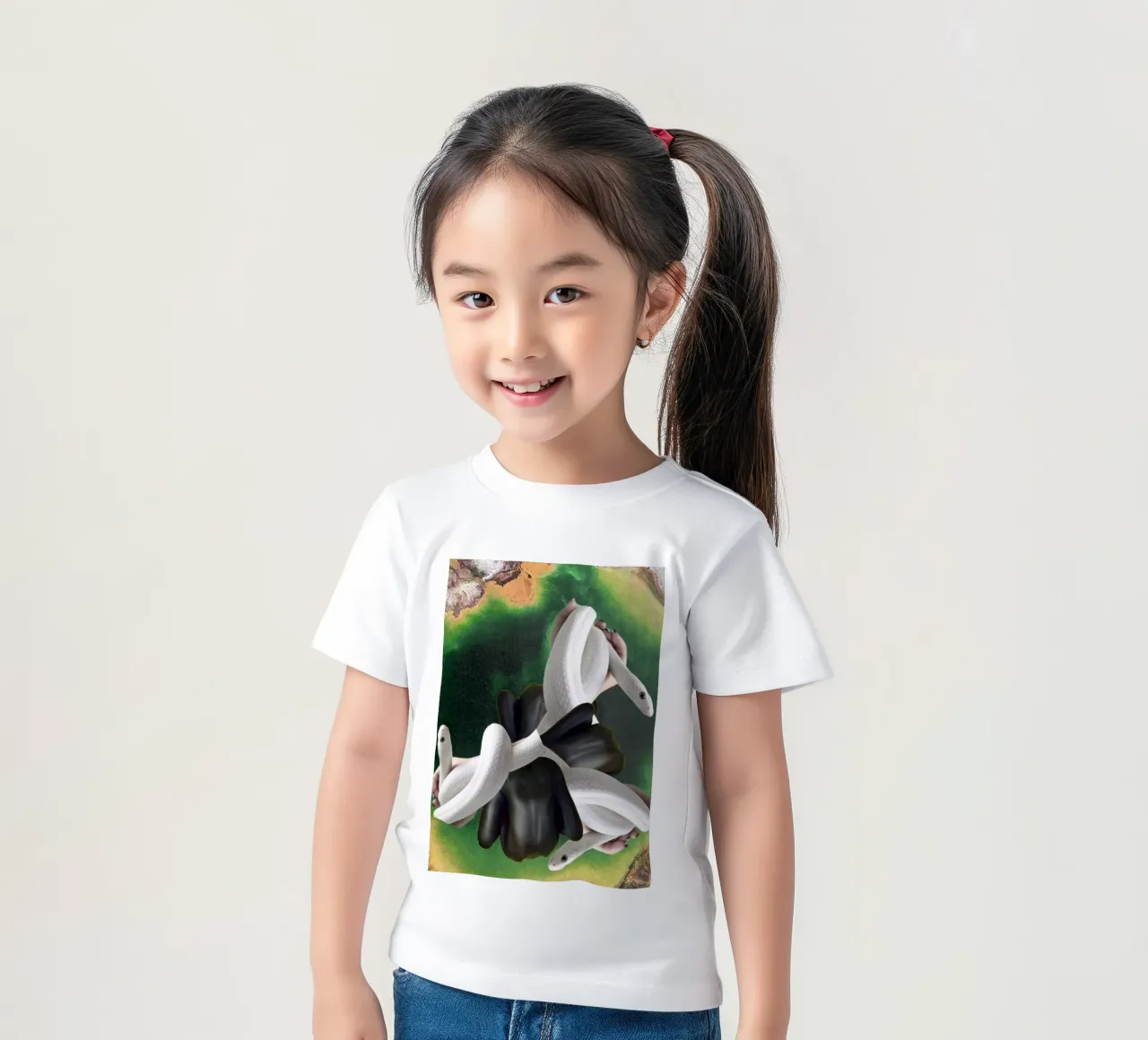 Serpente t-shirt bambini da dekonstruktiv