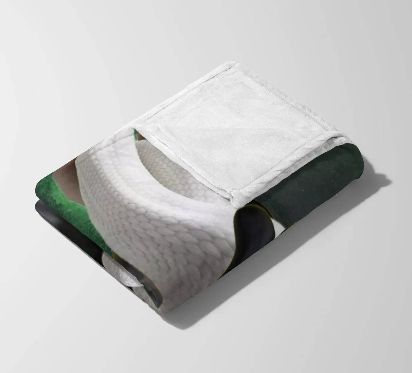 Snake Fleecedecke von dekonstruktiv