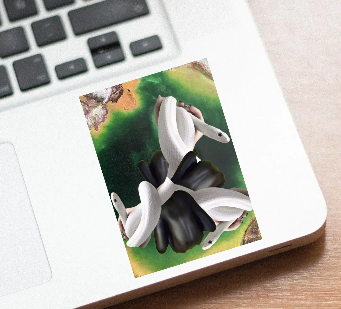 Snake sticker by dekonstruktiv