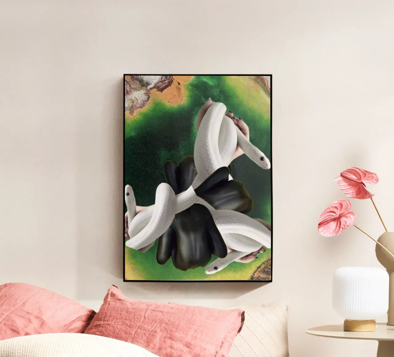 Serpente plexiglass da dekonstruktiv