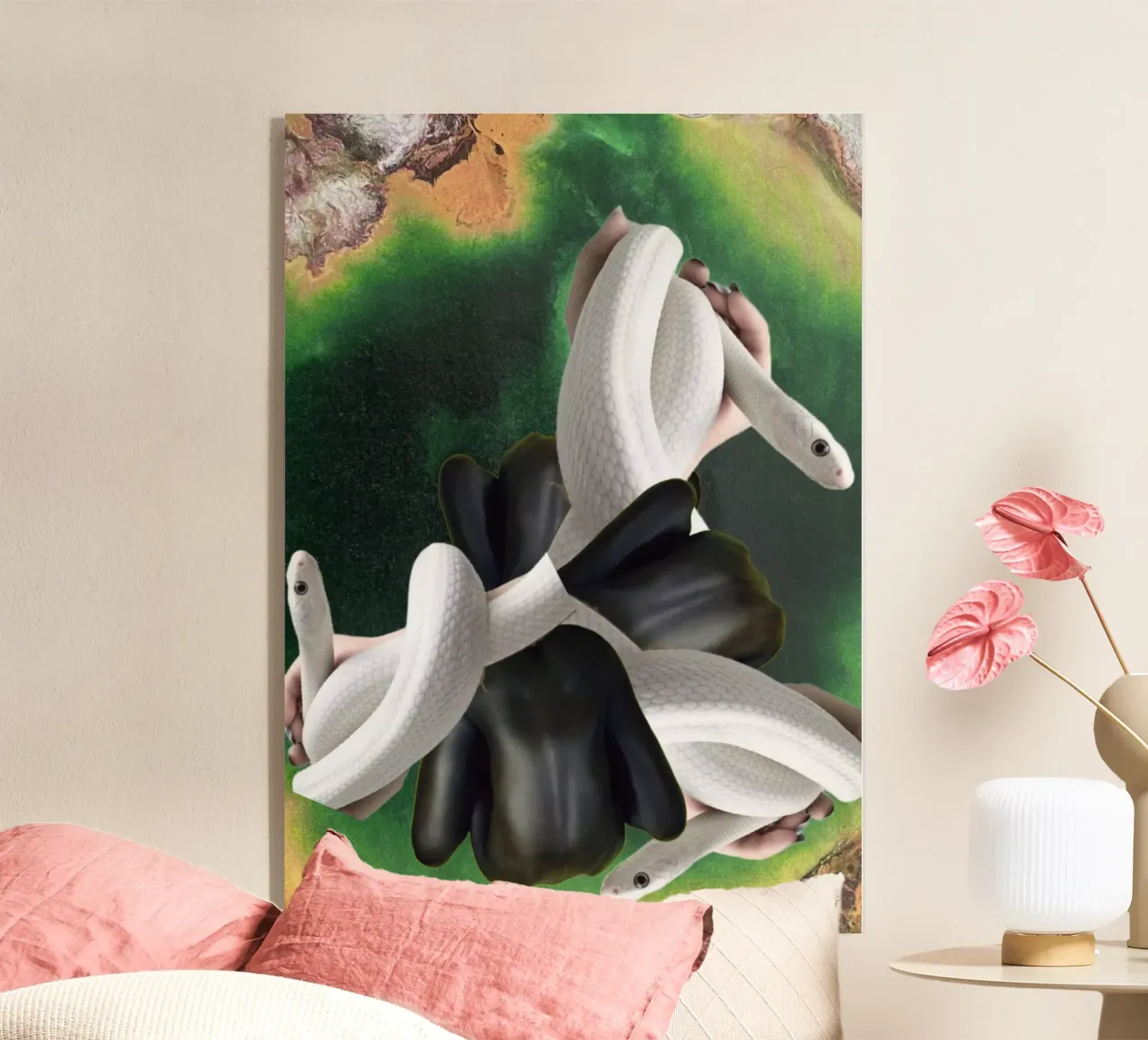 Serpente plexiglass da dekonstruktiv