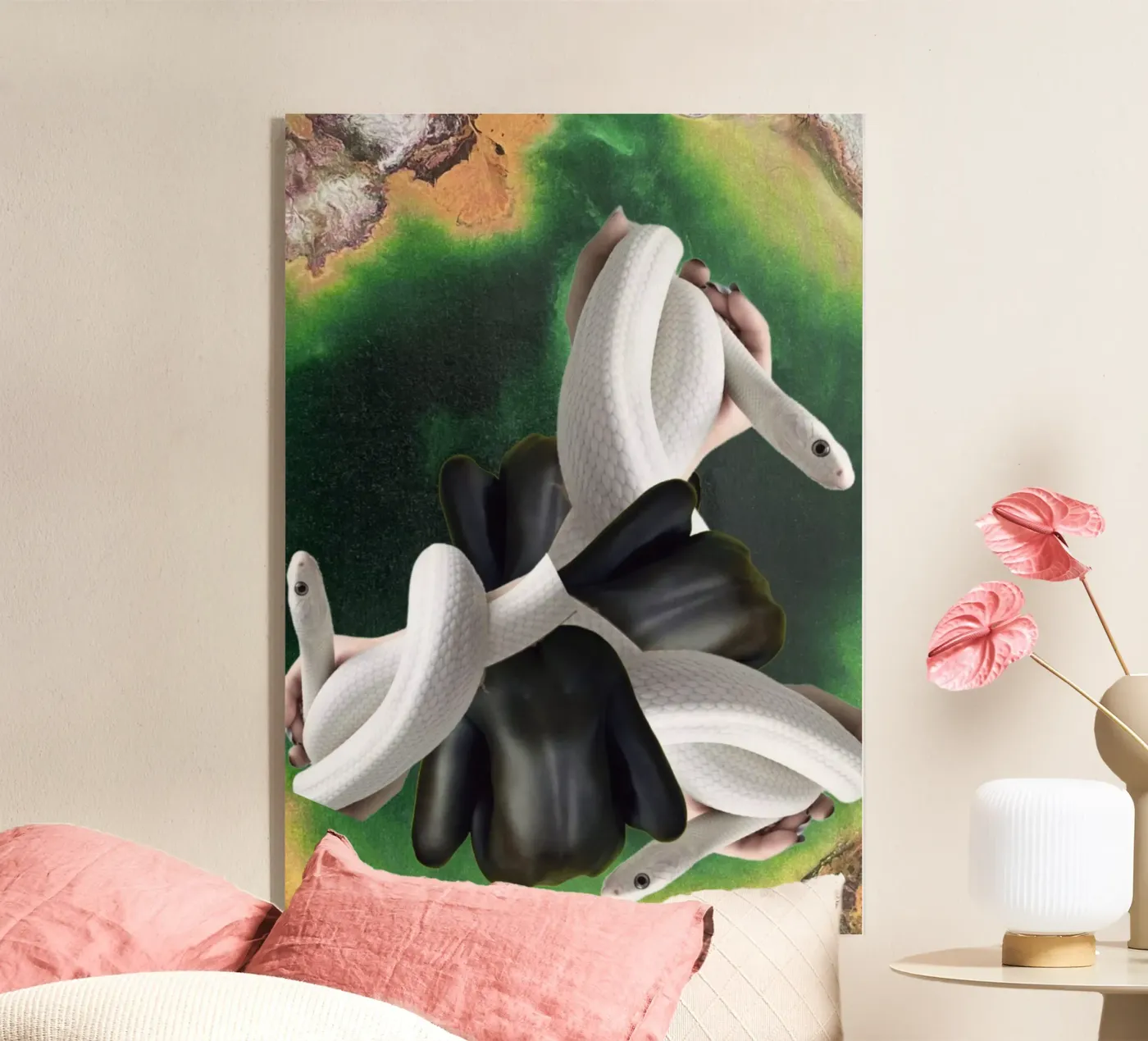 Serpente plexiglass da dekonstruktiv