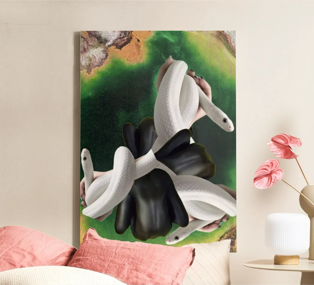 Serpente tela da dekonstruktiv