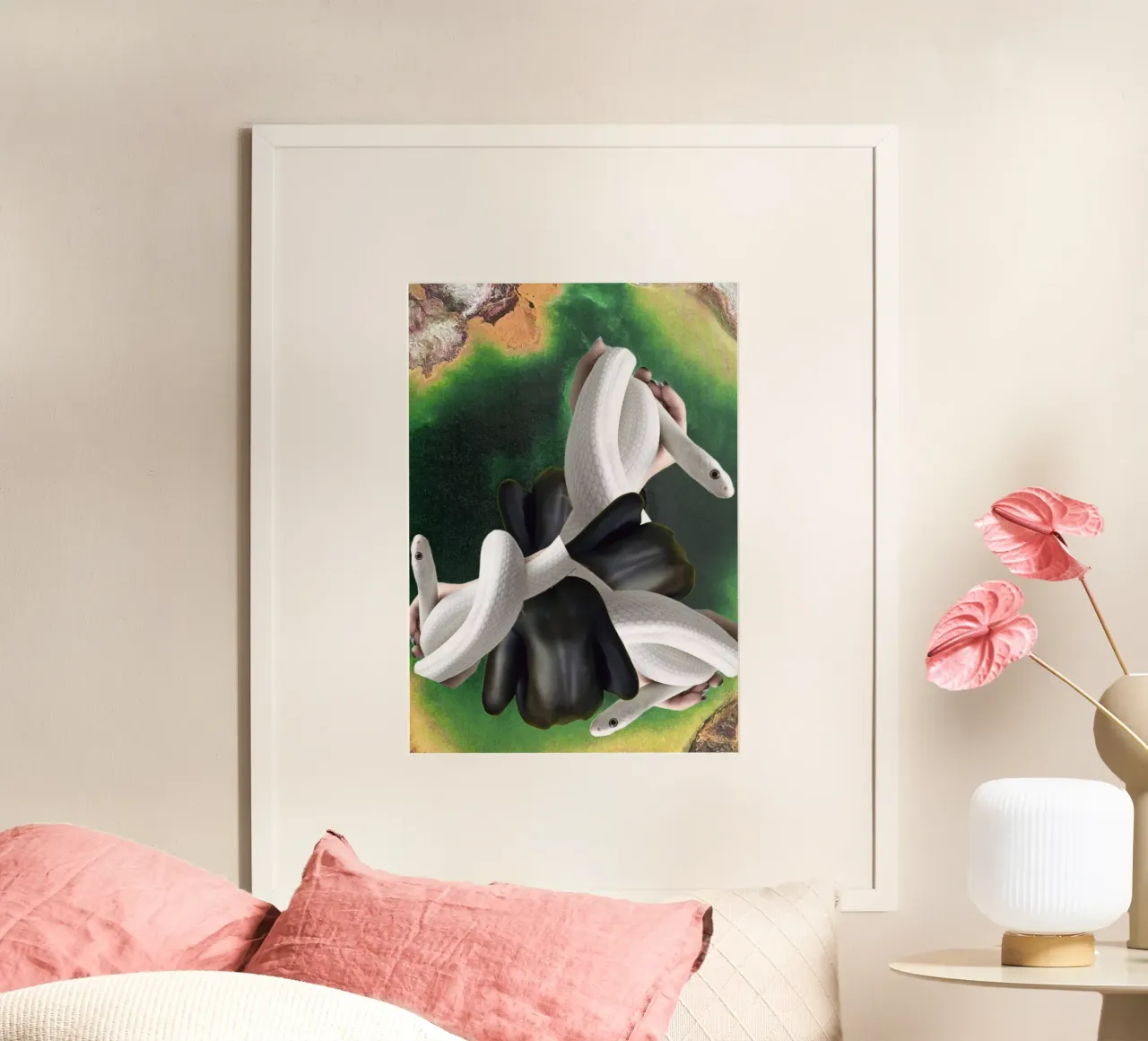 Snake poster by dekonstruktiv